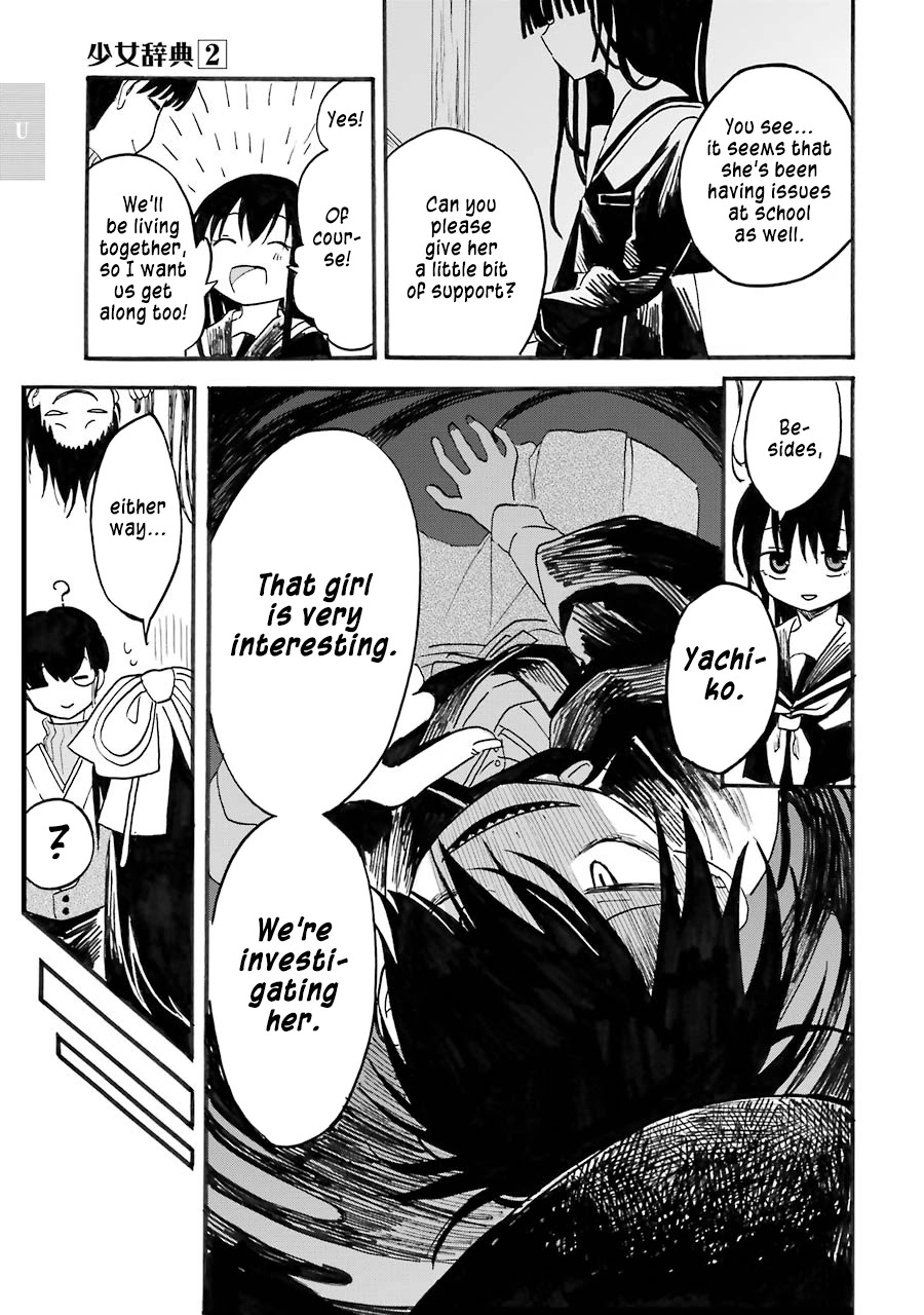 Shoujo Jiten Chapter 6 page 9 - Chapter 6: Unfortunate Girl (Part One)