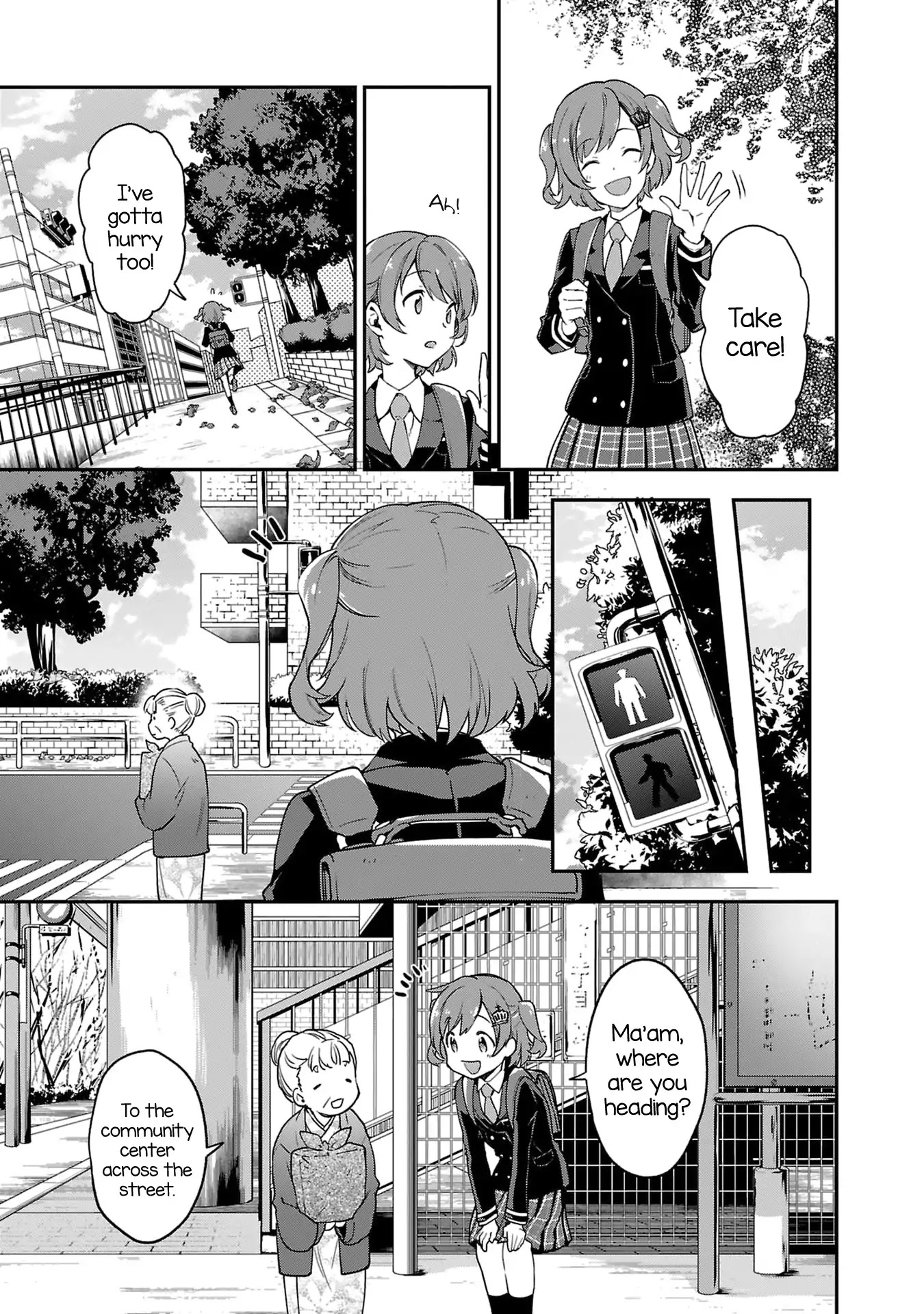 Shoujo☆Kageki Revue Starlight Overture Chapter 1 page 12 - Chapter 1: Examinee No.1, Aijou Karen!