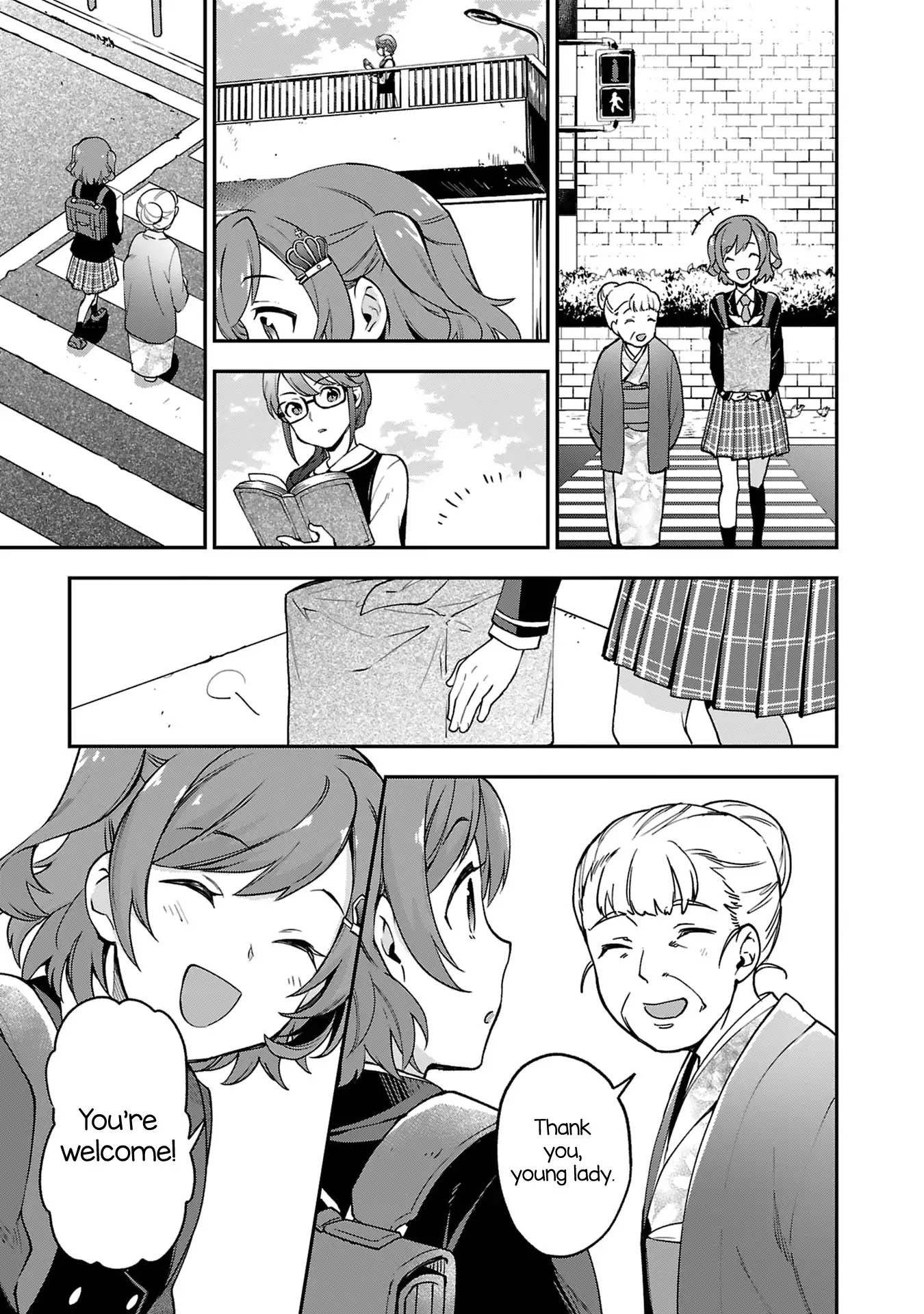 Shoujo☆Kageki Revue Starlight Overture Chapter 1 page 14 - Chapter 1: Examinee No.1, Aijou Karen!