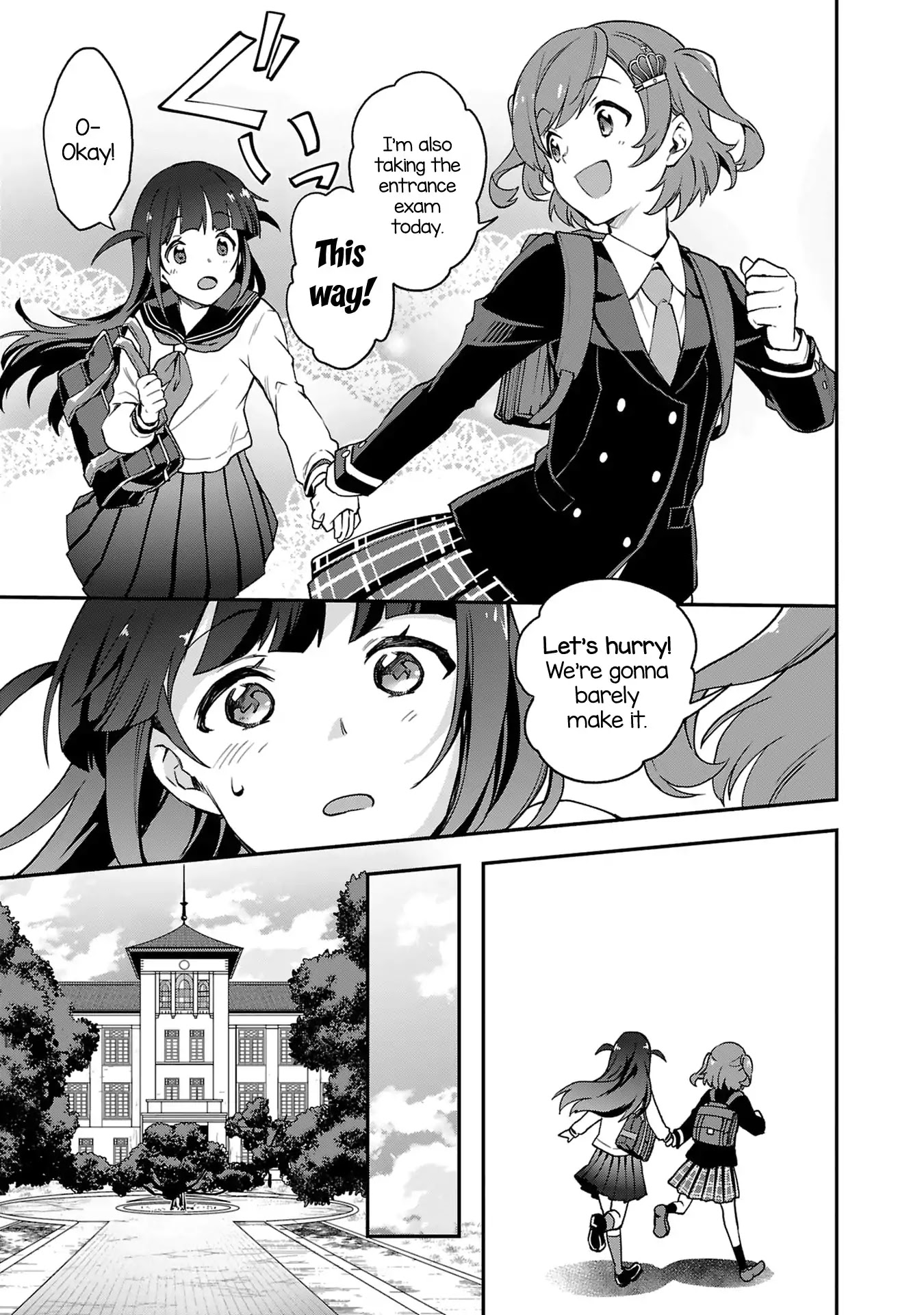 Shoujo☆Kageki Revue Starlight Overture Chapter 1 page 16 - Chapter 1: Examinee No.1, Aijou Karen!
