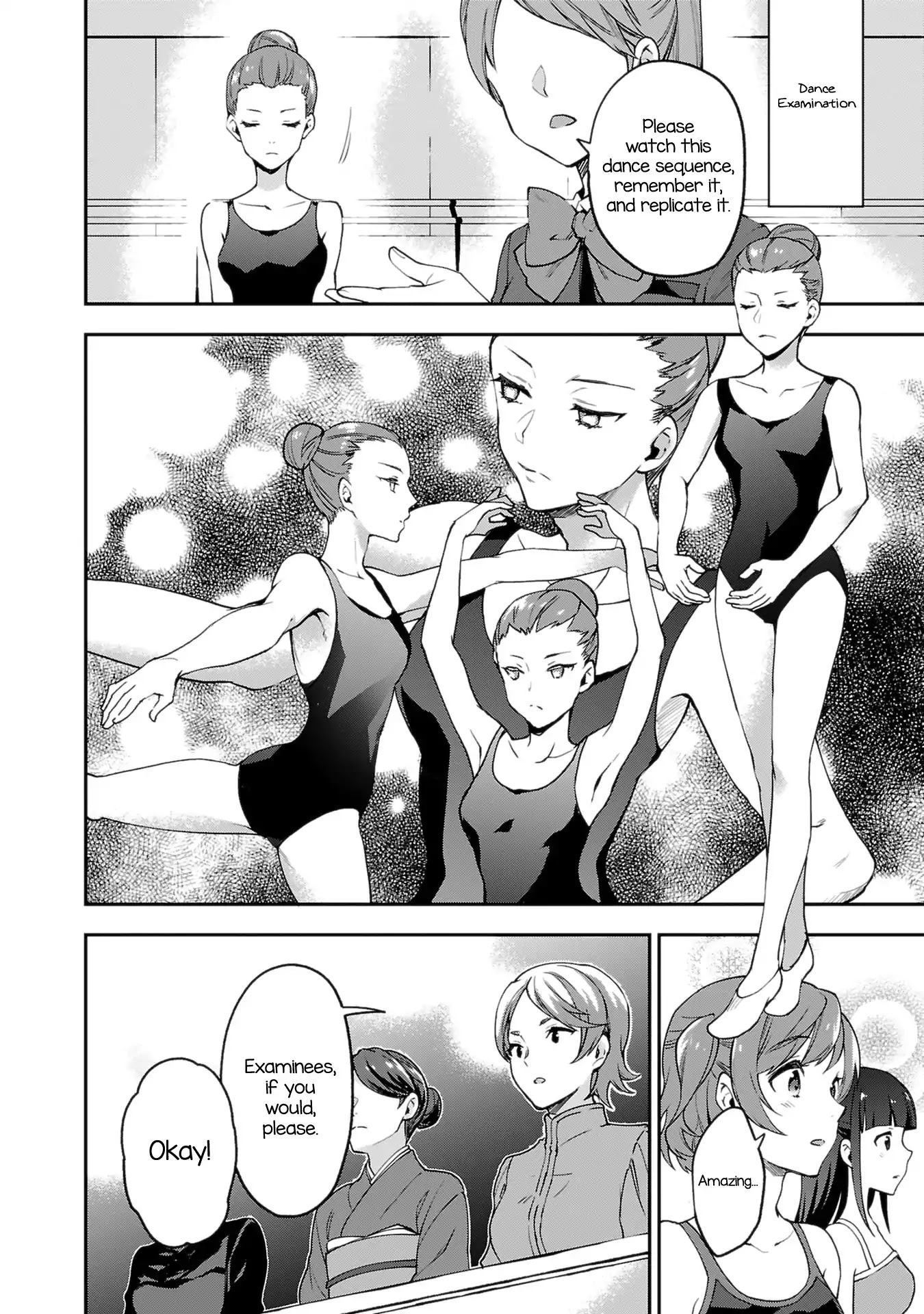 Shoujo☆Kageki Revue Starlight Overture Chapter 1 page 21 - Chapter 1: Examinee No.1, Aijou Karen!