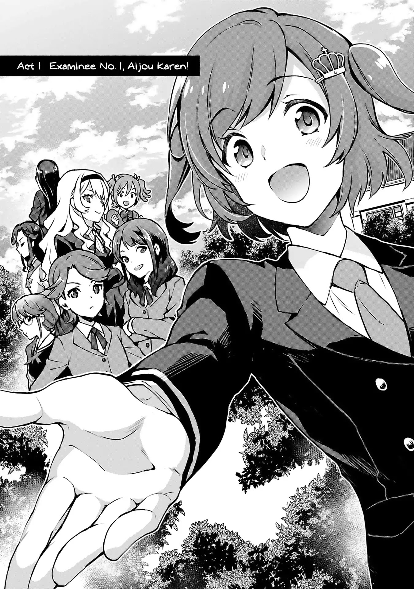 Shoujo☆Kageki Revue Starlight Overture Chapter 1 page 6 - Chapter 1: Examinee No.1, Aijou Karen!