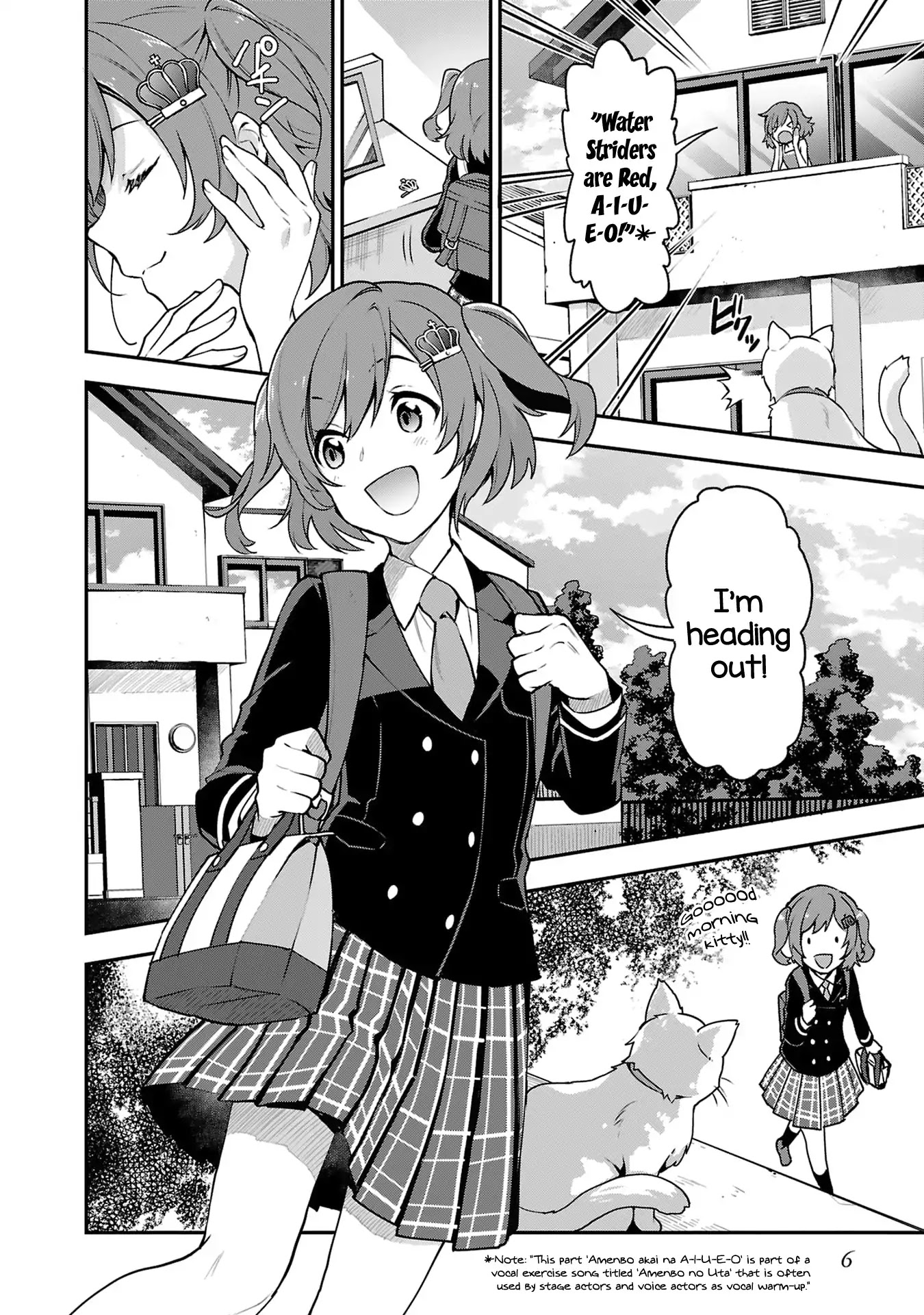 Shoujo☆Kageki Revue Starlight Overture Chapter 1 page 7 - Chapter 1: Examinee No.1, Aijou Karen!