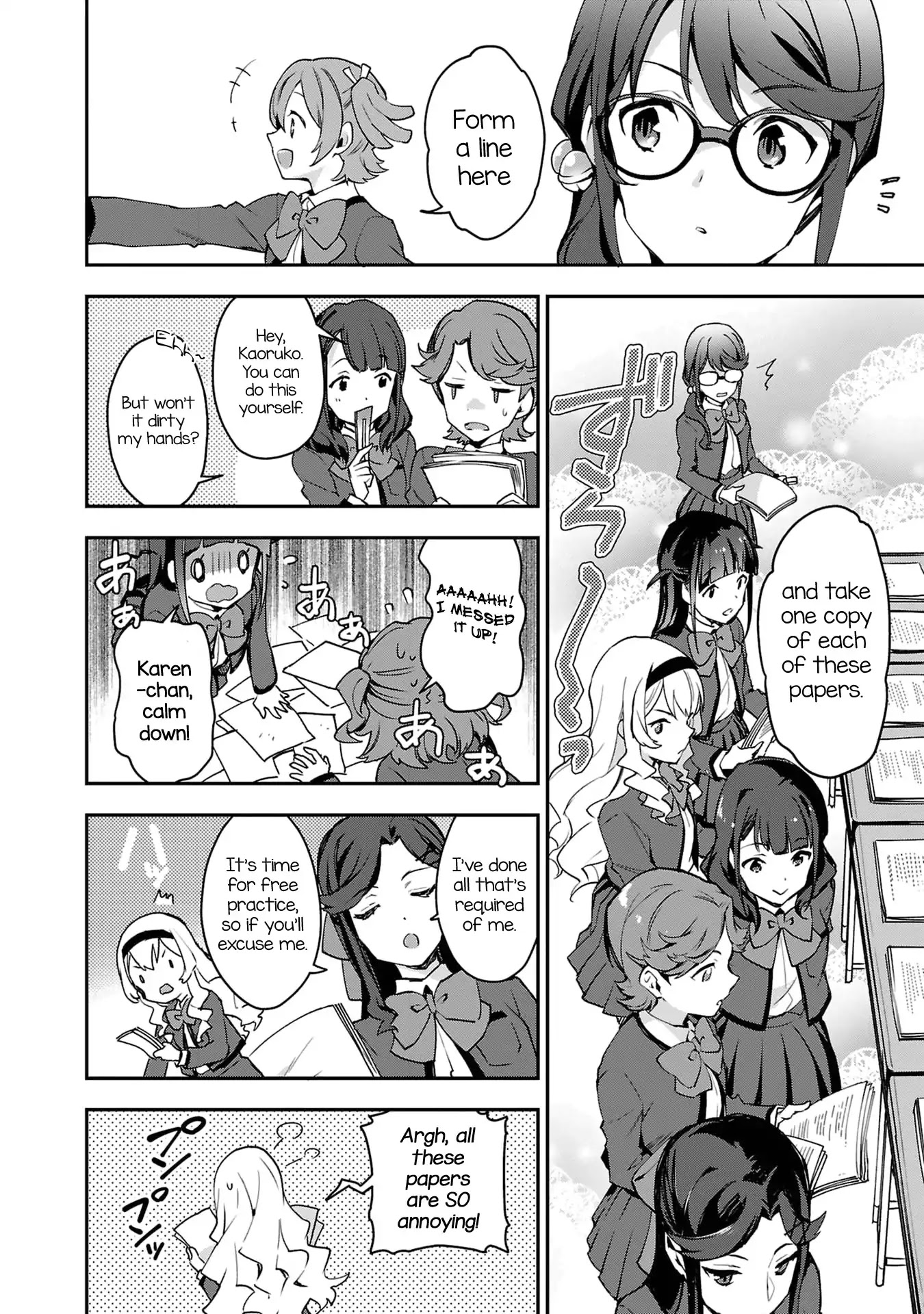 Shoujo☆Kageki Revue Starlight Overture Chapter 3 page 10 - Chapter 3: Serving in the Office of Class President!