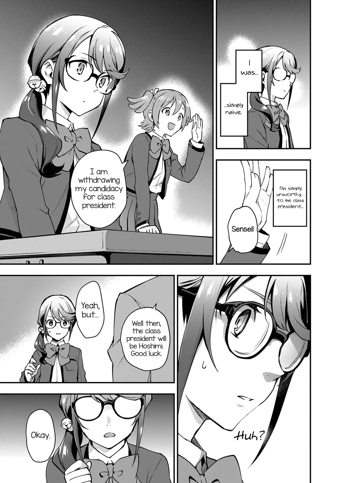 Shoujo☆Kageki Revue Starlight Overture Chapter 3 page 27 - Chapter 3: Serving in the Office of Class President!
