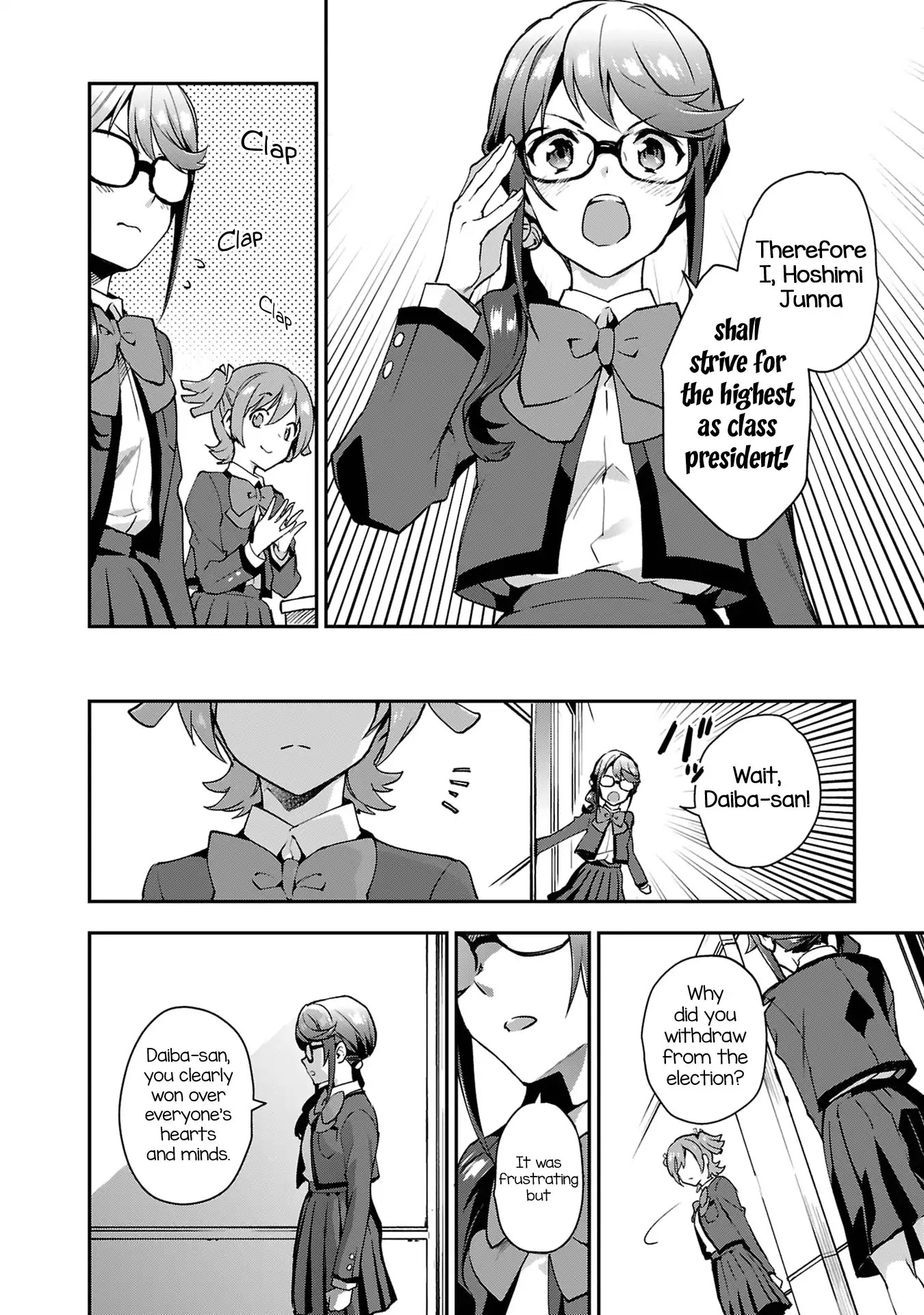 Shoujo☆Kageki Revue Starlight Overture Chapter 3 page 28 - Chapter 3: Serving in the Office of Class President!