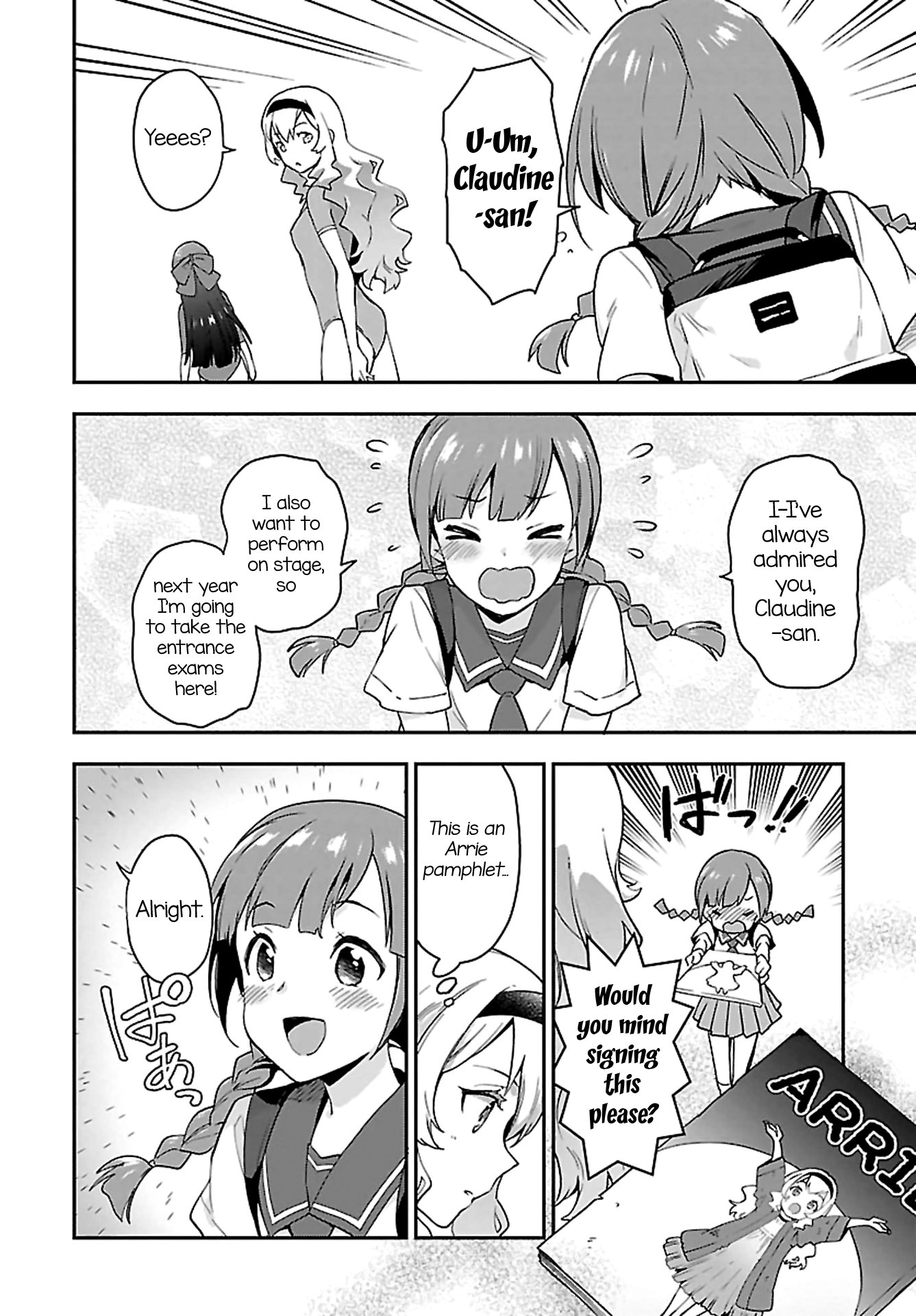 Shoujo☆Kageki Revue Starlight Overture Chapter 7 page 6 - Chapter 7: Saijou Claudine - Child Prodigy