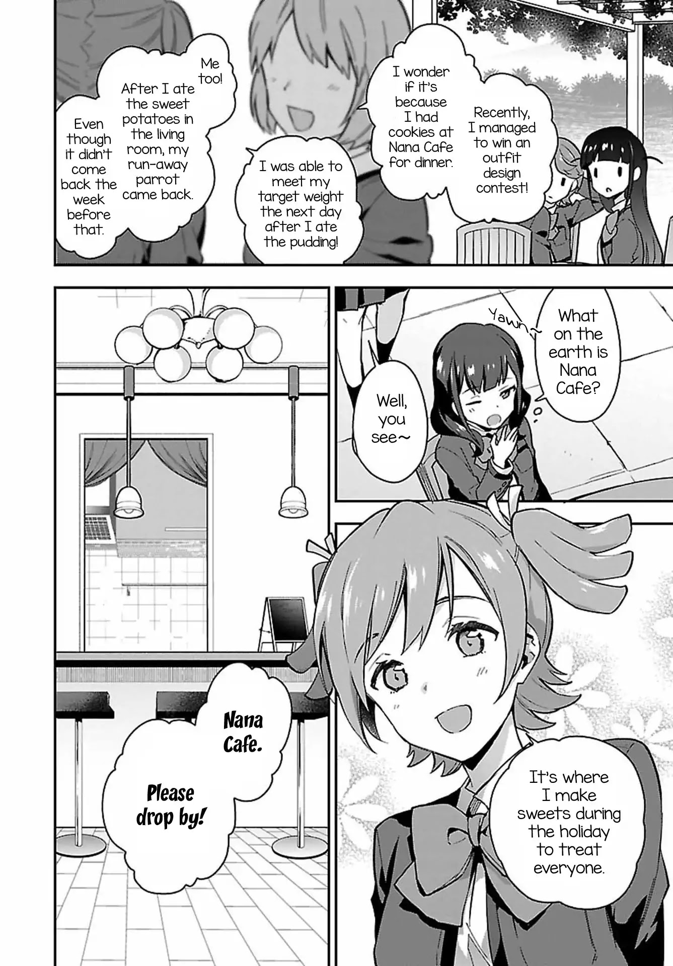 Shoujo☆Kageki Revue Starlight Overture Chapter 9 page 3 - Chapter 9: Welcome to the Banana Cafe!