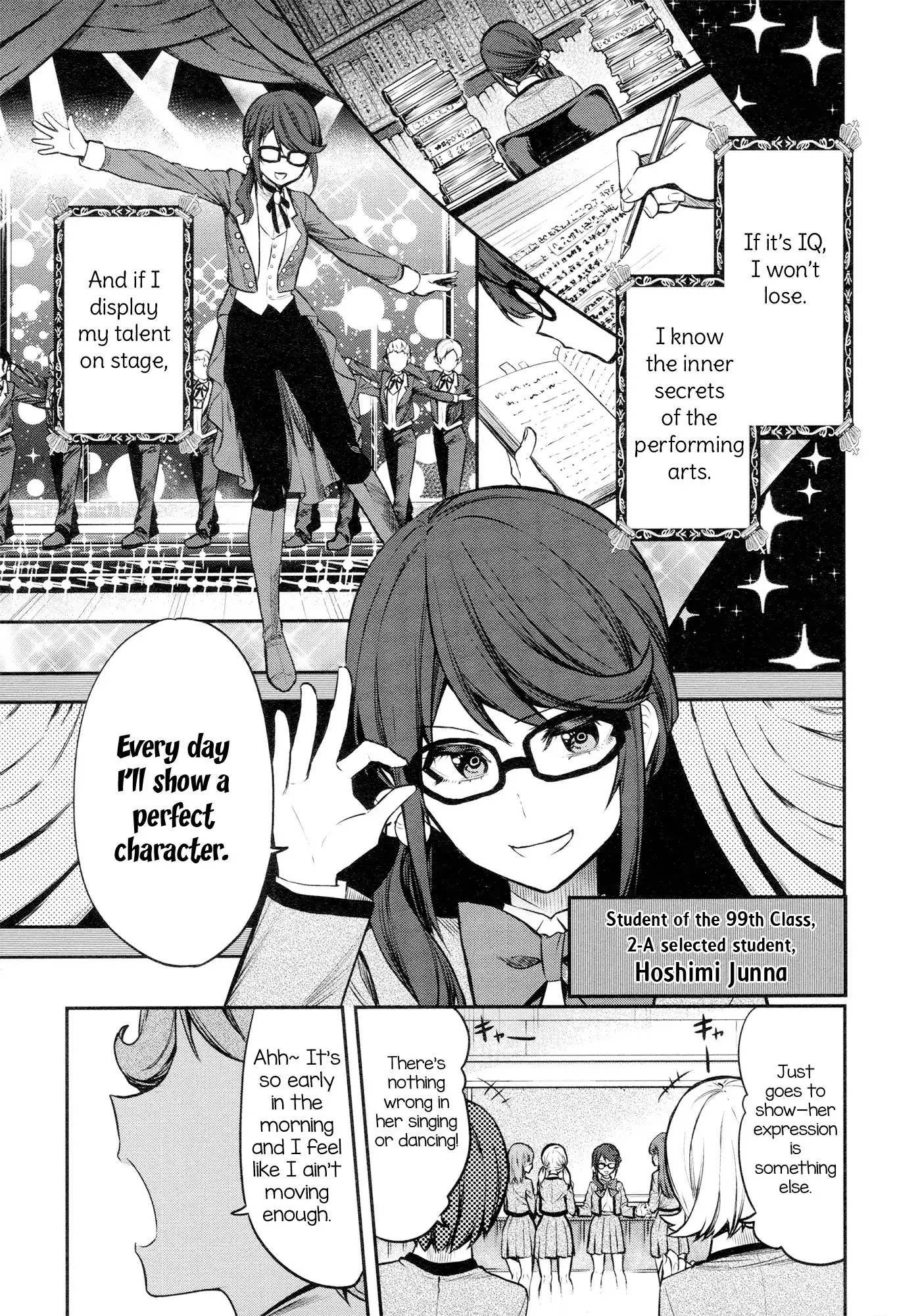 Shoujo Kageki Revue Starlight - The LIVE - Show Must Go On Chapter 1 page 10 - Chapter 1: Stage Girls