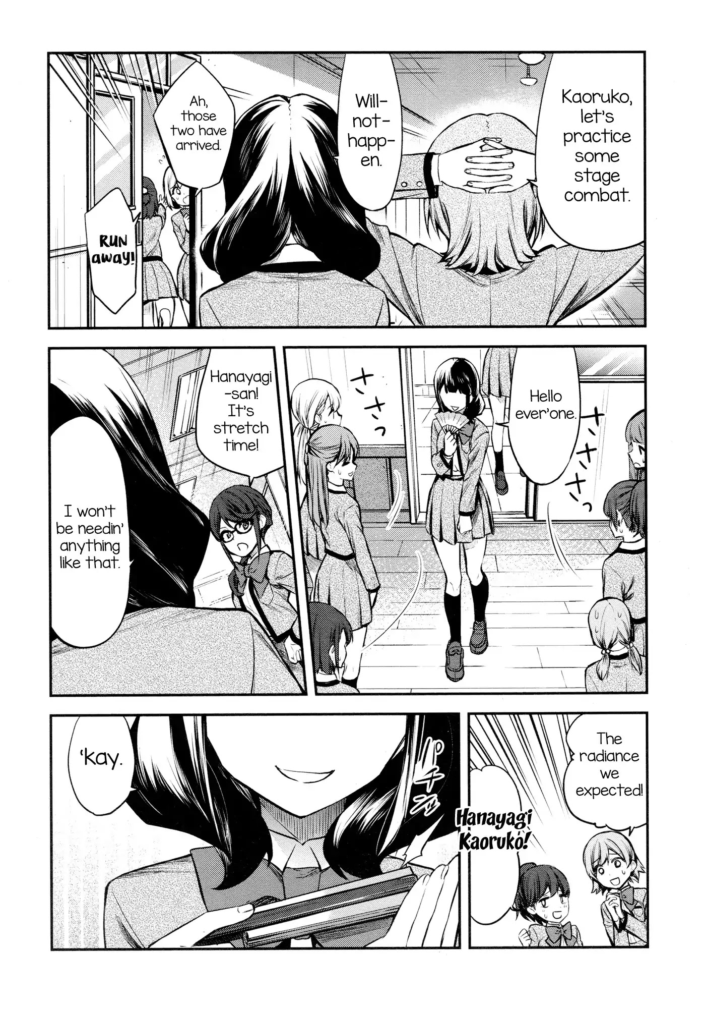 Shoujo Kageki Revue Starlight - The LIVE - Show Must Go On Chapter 1 page 11 - Chapter 1: Stage Girls