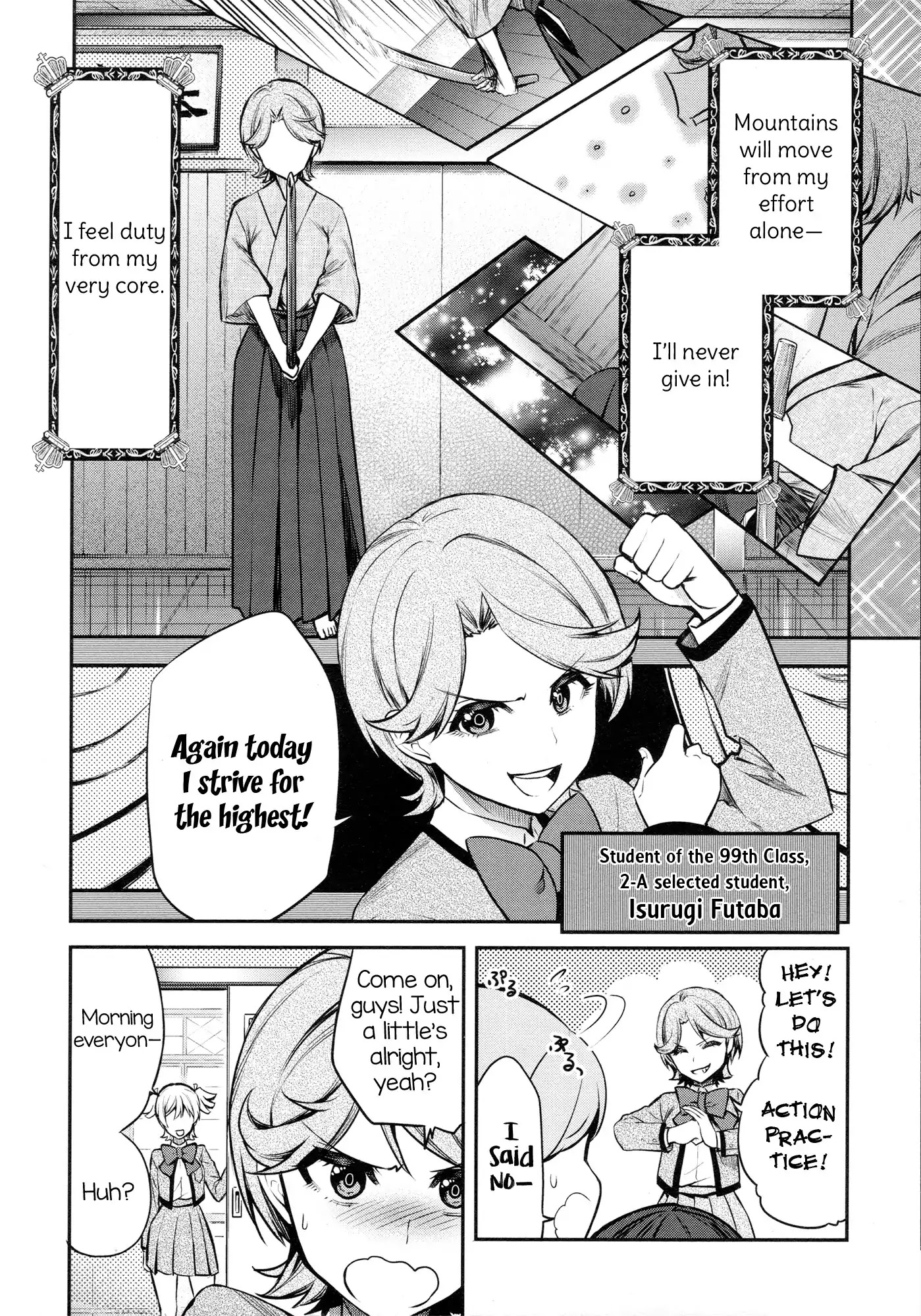 Shoujo Kageki Revue Starlight - The LIVE - Show Must Go On Chapter 1 page 13 - Chapter 1: Stage Girls