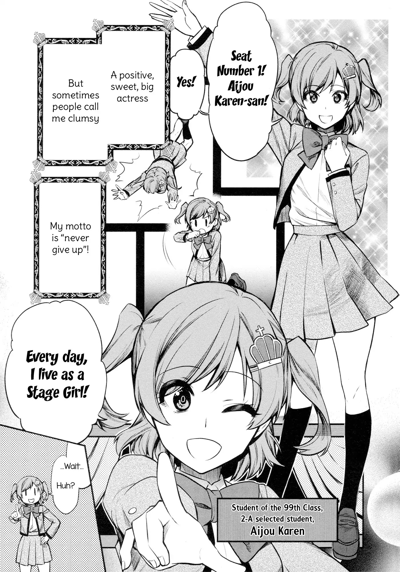 Shoujo Kageki Revue Starlight - The LIVE - Show Must Go On Chapter 1 page 26 - Chapter 1: Stage Girls