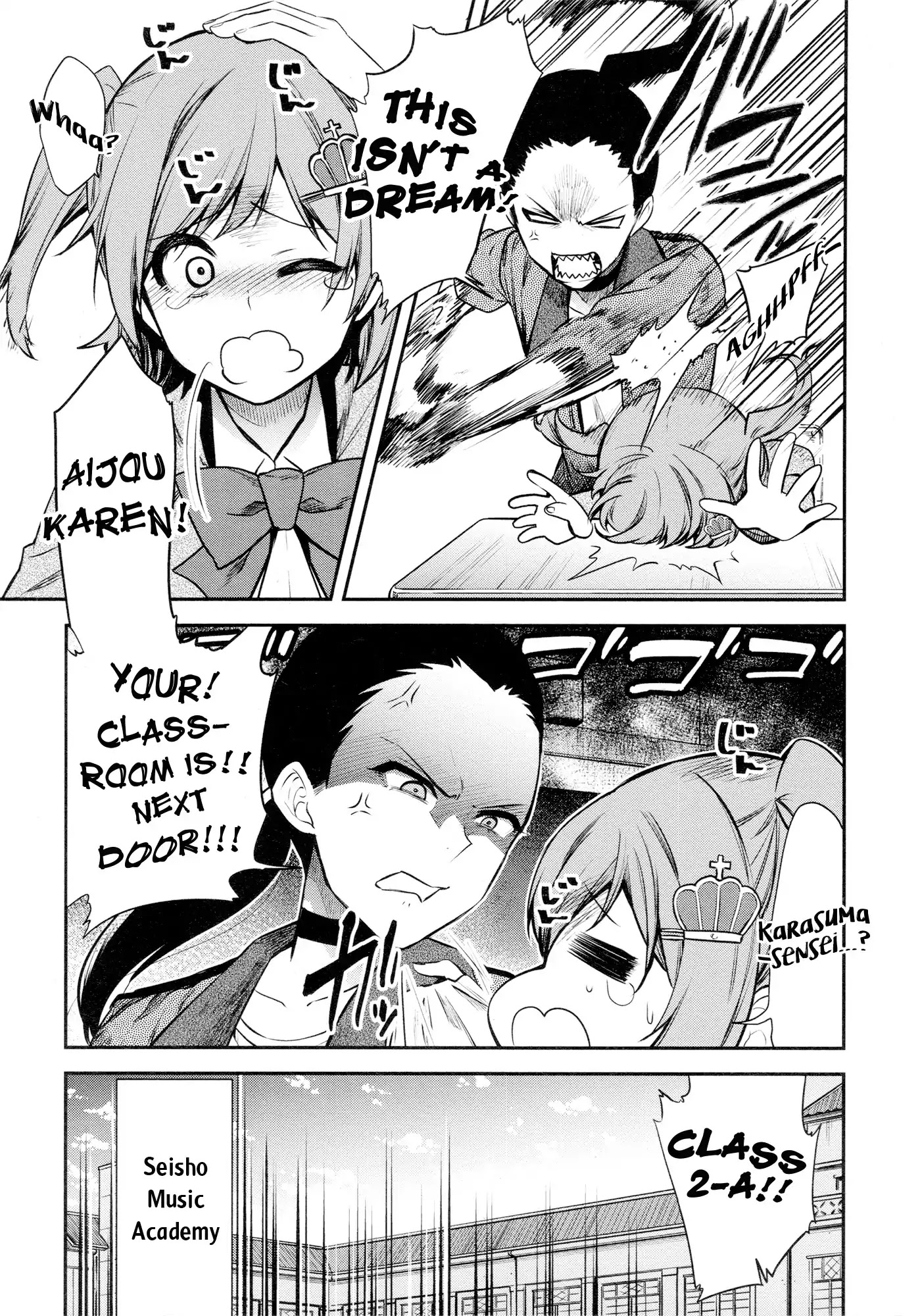 Shoujo Kageki Revue Starlight - The LIVE - Show Must Go On Chapter 1 page 8 - Chapter 1: Stage Girls