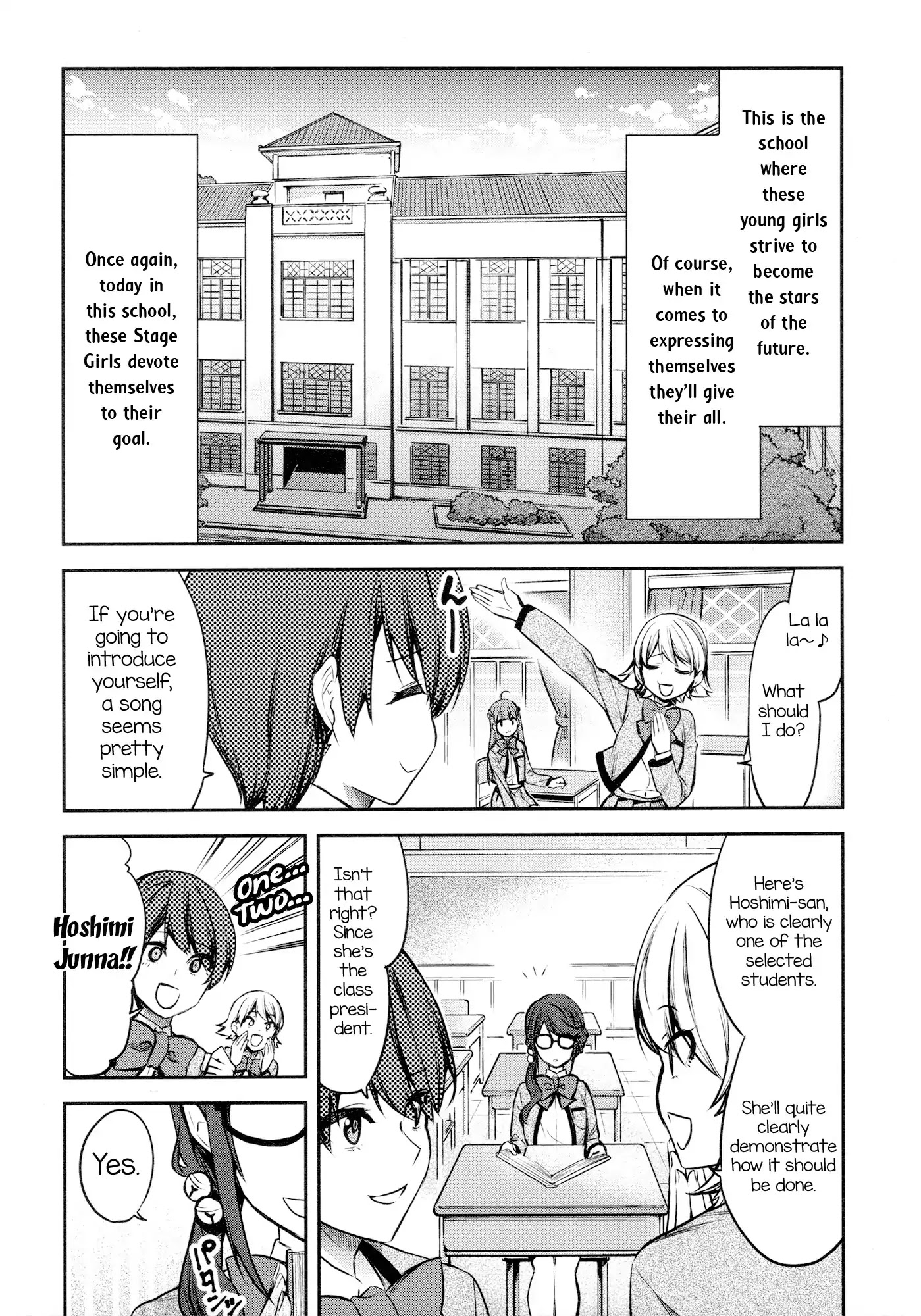 Shoujo Kageki Revue Starlight - The LIVE - Show Must Go On Chapter 1 page 9 - Chapter 1: Stage Girls