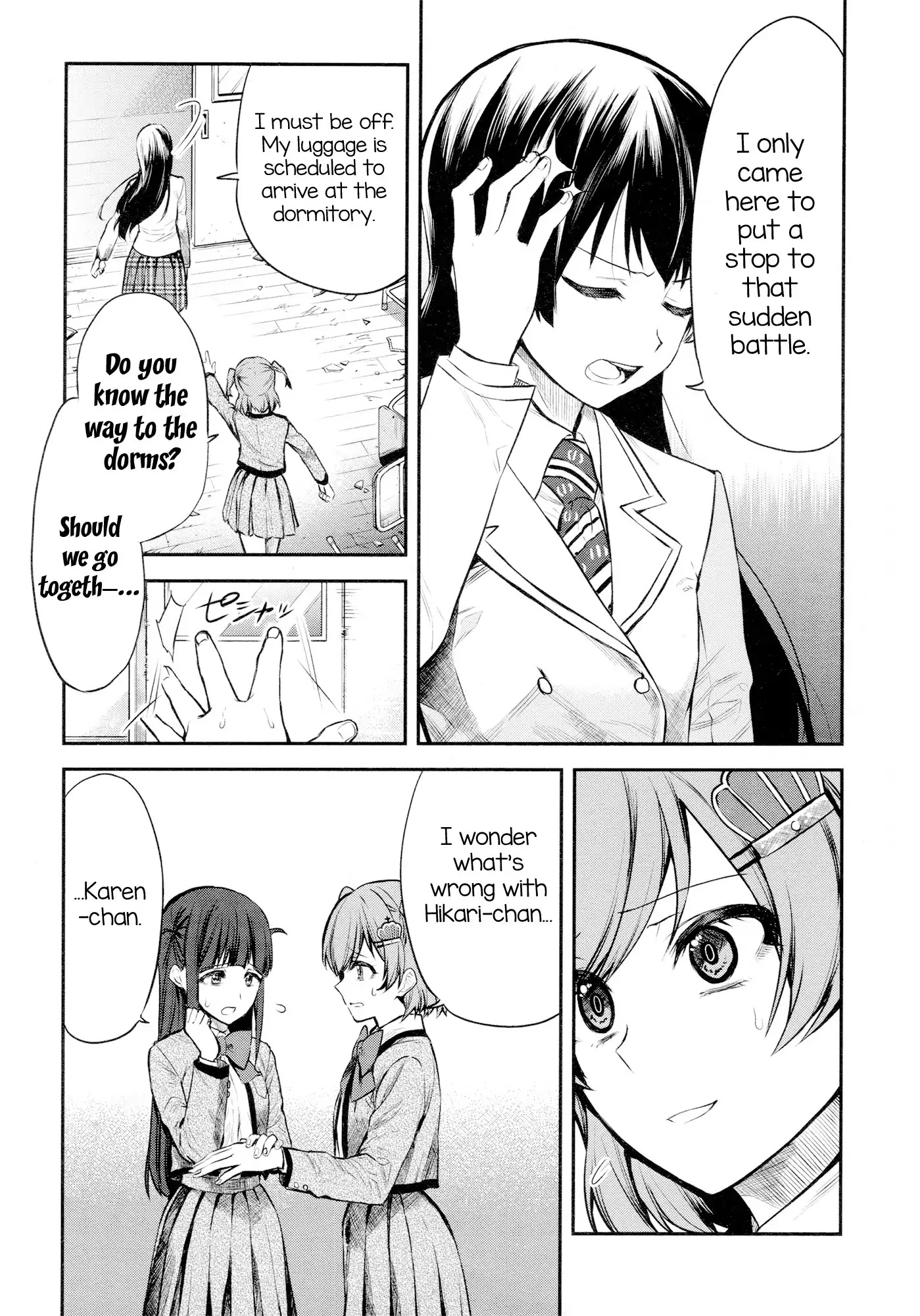 Shoujo Kageki Revue Starlight - The LIVE - Show Must Go On Chapter 2 page 21 - Chapter 2: Reason I Am Here