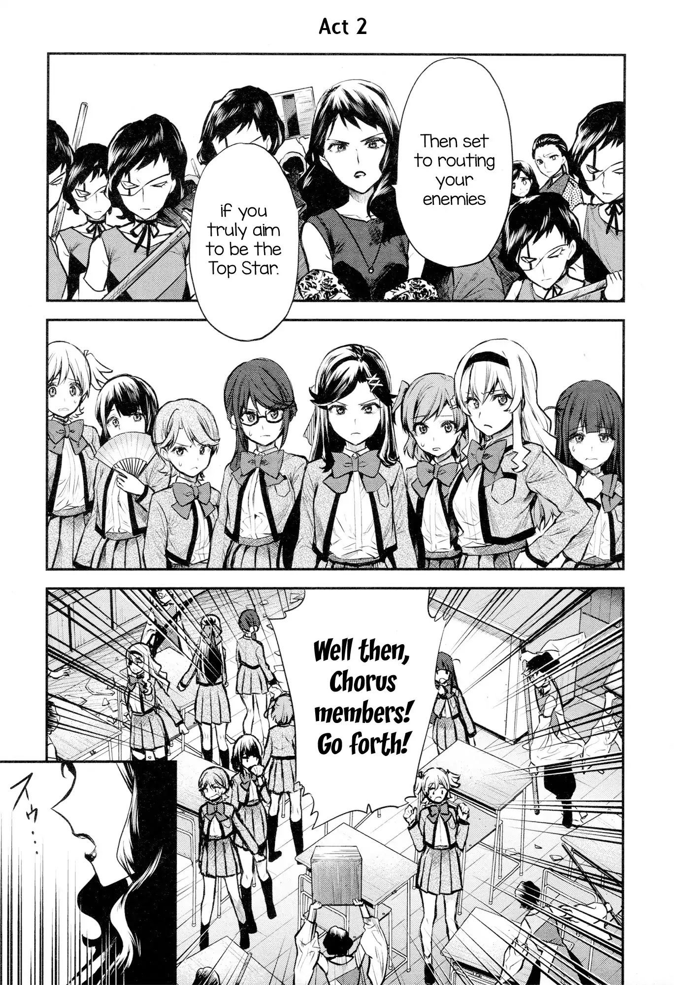 Shoujo Kageki Revue Starlight - The LIVE - Show Must Go On Chapter 2 page 5 - Chapter 2: Reason I Am Here