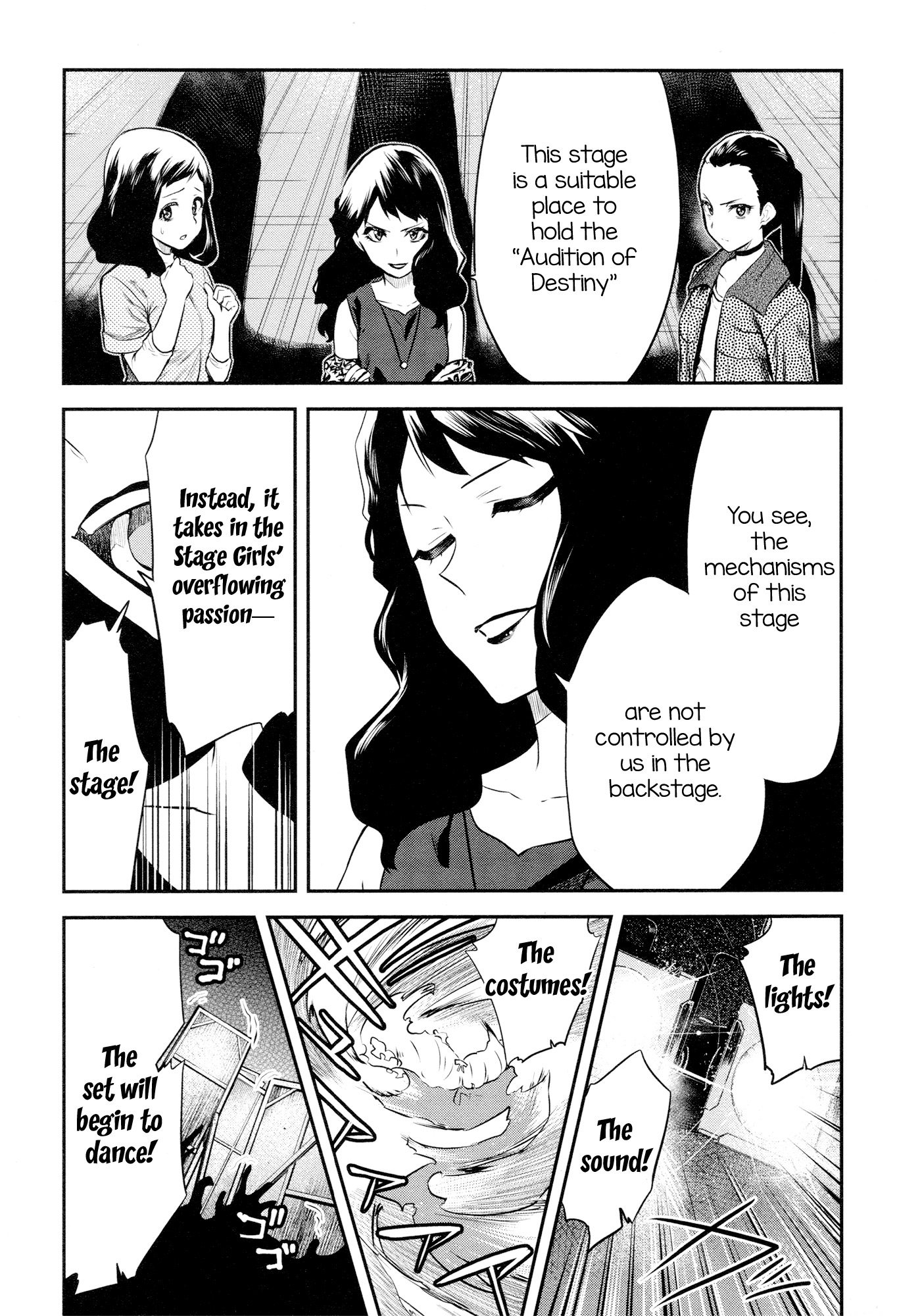 Shoujo Kageki Revue Starlight - The LIVE - Show Must Go On Chapter 3 page 8 - Chapter 3: Revue Audition