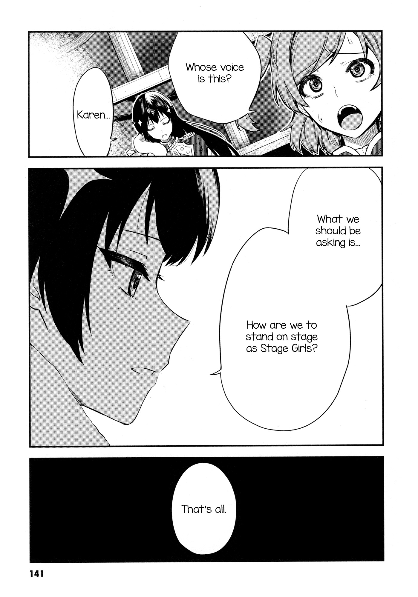 Shoujo Kageki Revue Starlight - The LIVE - Show Must Go On Chapter 5 page 13 - Chapter 5: Act 5: Shine and Radiance