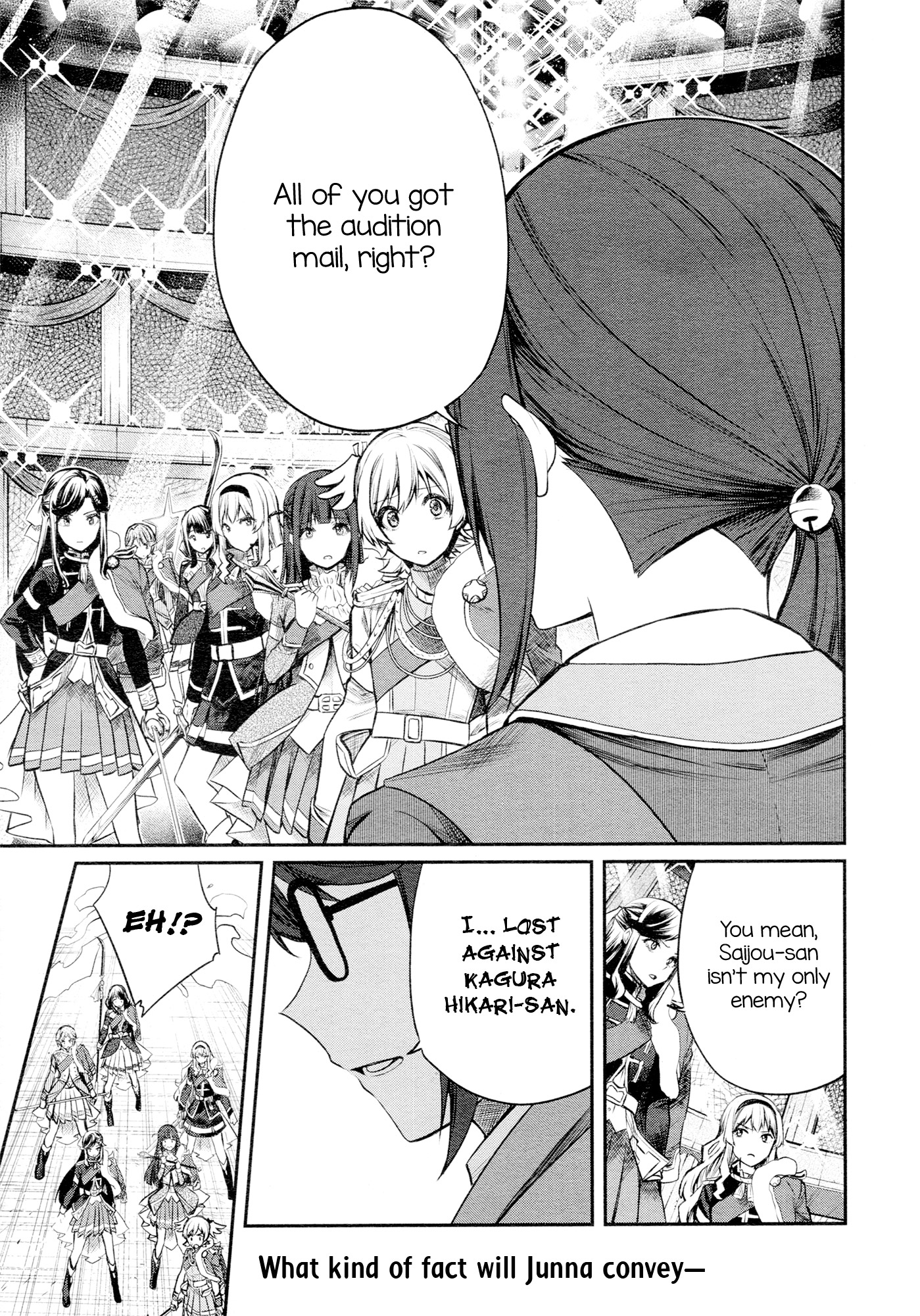 Shoujo Kageki Revue Starlight - The LIVE - Show Must Go On Chapter 6 page 1 - Chapter 6: A Signal to Raise the Curtains