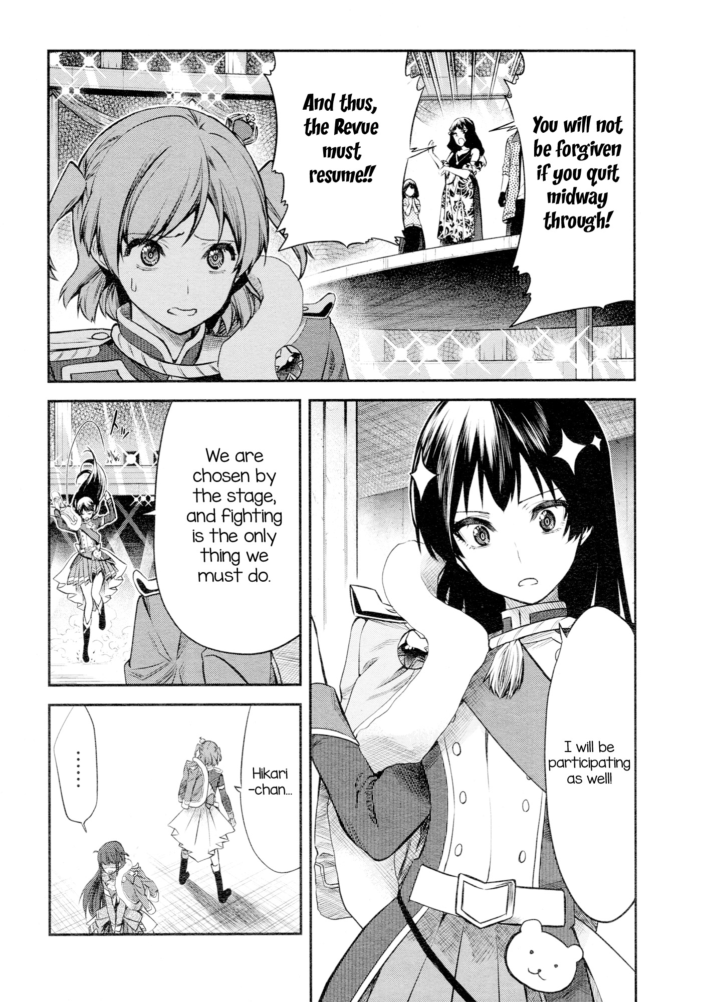 Shoujo Kageki Revue Starlight - The LIVE - Show Must Go On Chapter 6 page 12 - Chapter 6: A Signal to Raise the Curtains