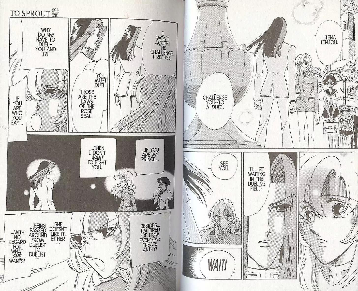 Shoujo Kakumei Utena Chapter 18 page 9 - Chapter 18