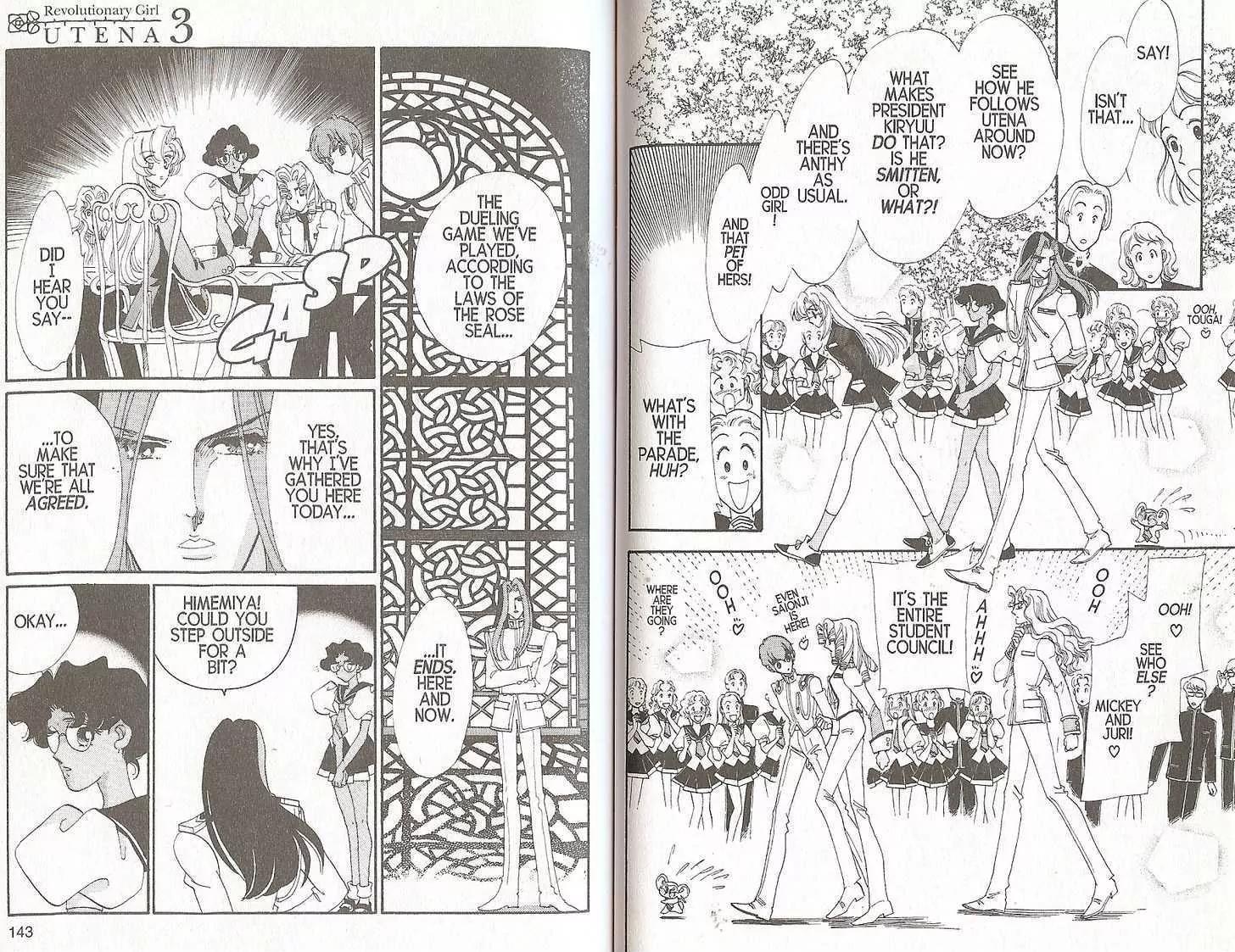 Shoujo Kakumei Utena Chapter 20 page 3 - Chapter 20