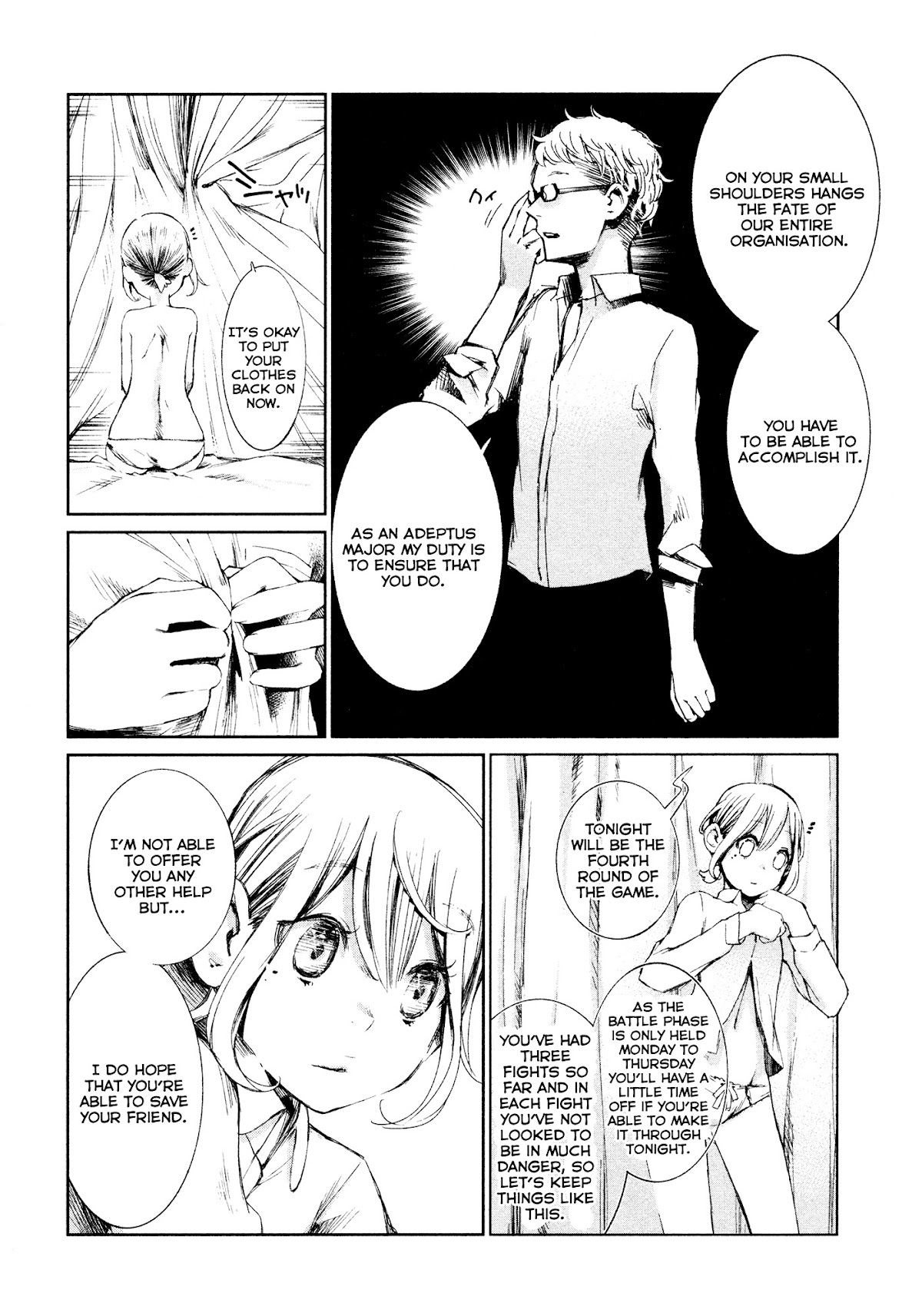 Shoujo Kessen Orgia Chapter 3 page 24 - Chapter 3: After All, Being by Yourself Is...