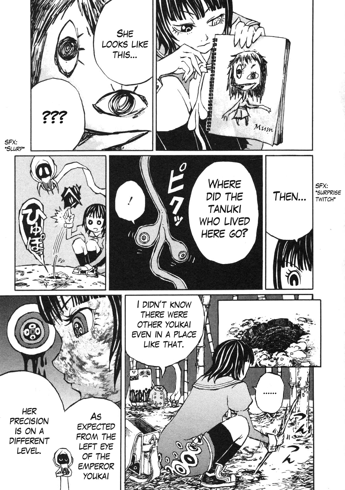 Shoujo Kidan Makora Chapter 2 page 13 - Chapter 2: Tanuki drumming (Part one)