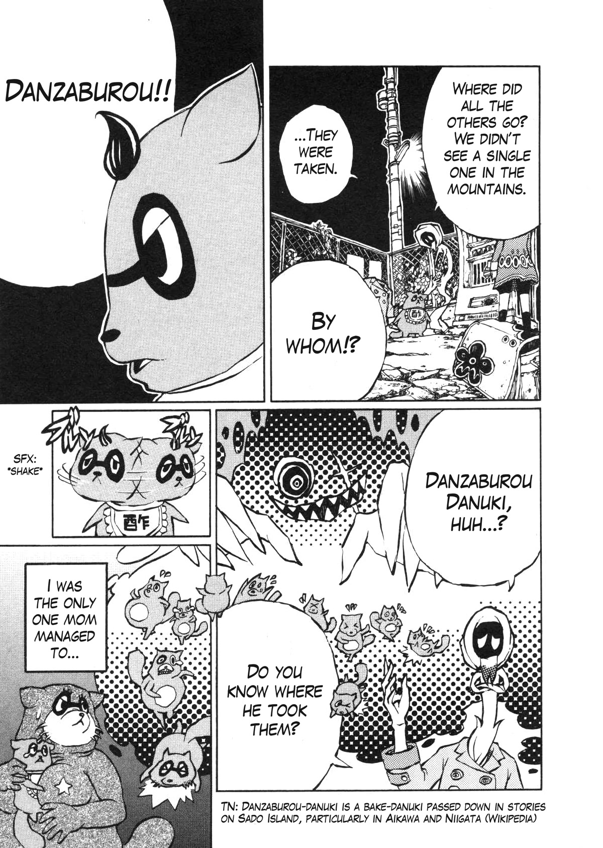 Shoujo Kidan Makora Chapter 2 page 35 - Chapter 2: Tanuki drumming (Part one)