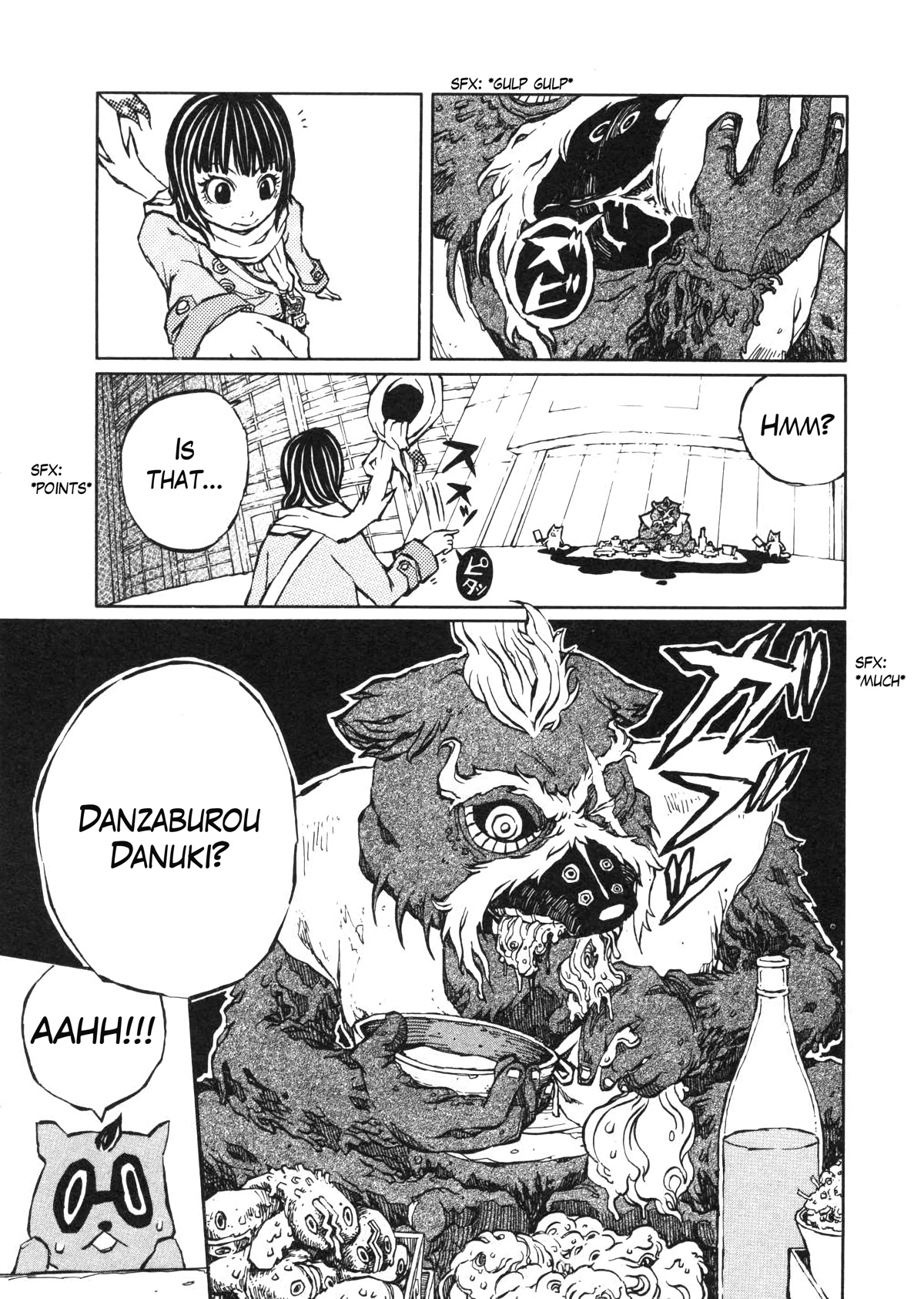 Shoujo Kidan Makora Chapter 3 page 17 - Chapter 3: Tanuki drumming (Part two)