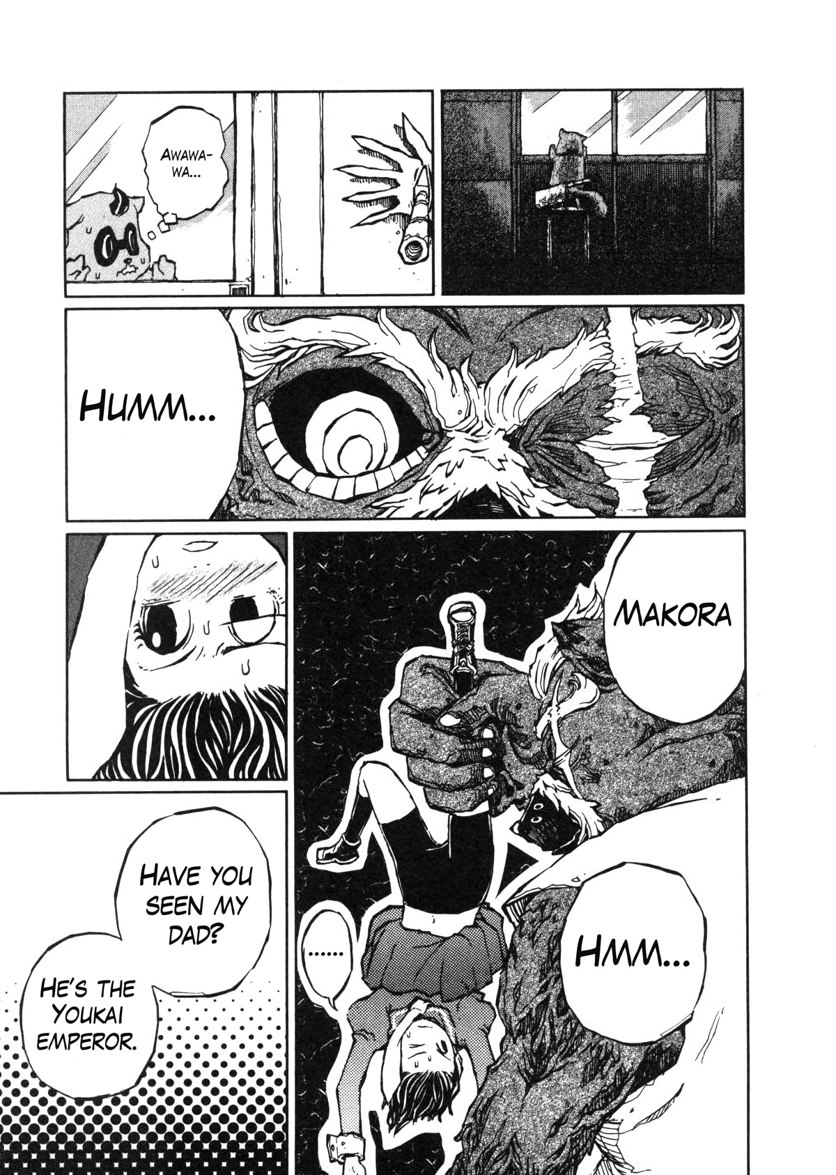 Shoujo Kidan Makora Chapter 3 page 21 - Chapter 3: Tanuki drumming (Part two)