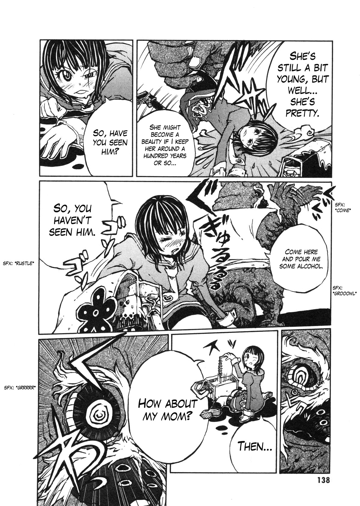 Shoujo Kidan Makora Chapter 3 page 22 - Chapter 3: Tanuki drumming (Part two)