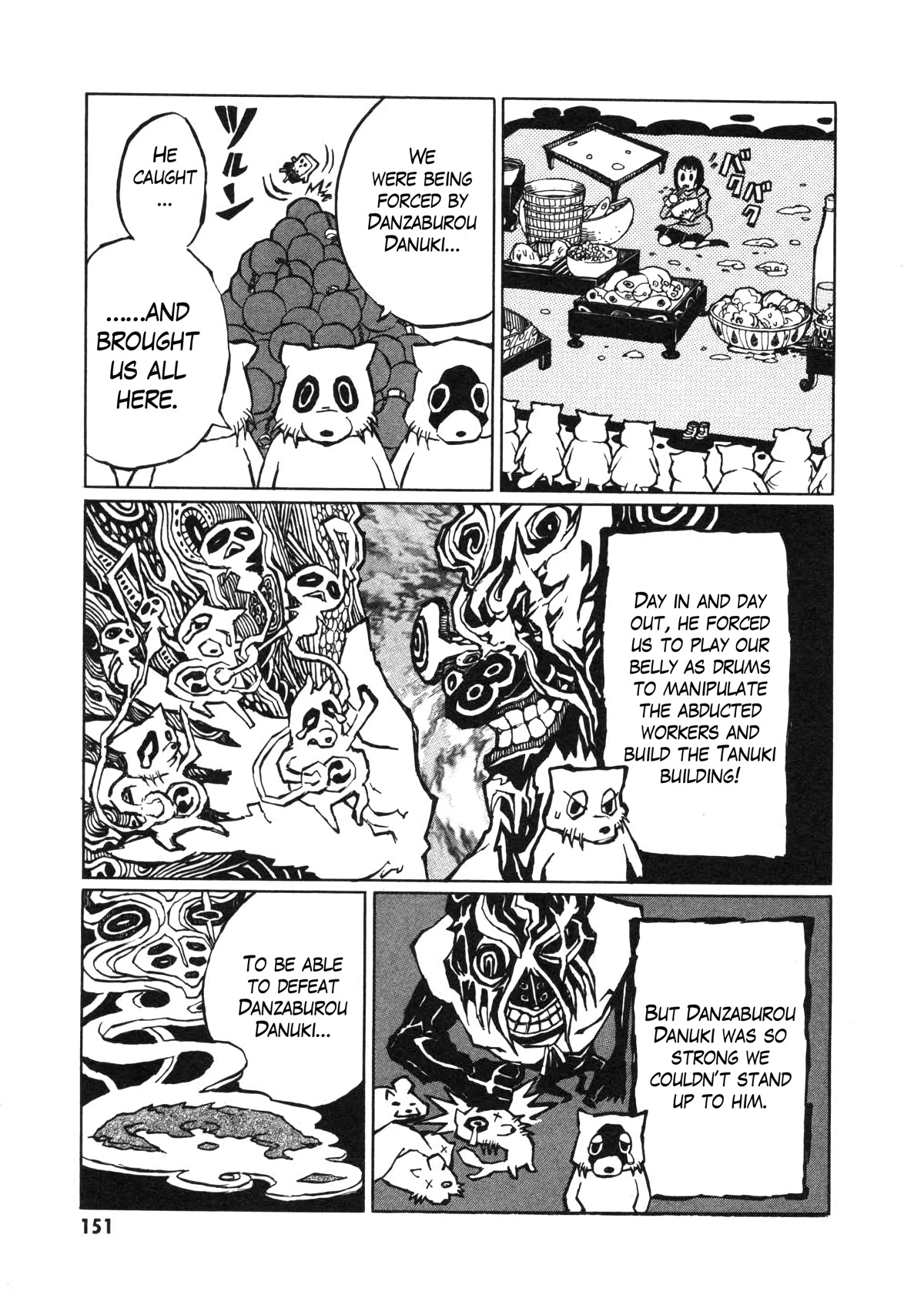 Shoujo Kidan Makora Chapter 3 page 34 - Chapter 3: Tanuki drumming (Part two)