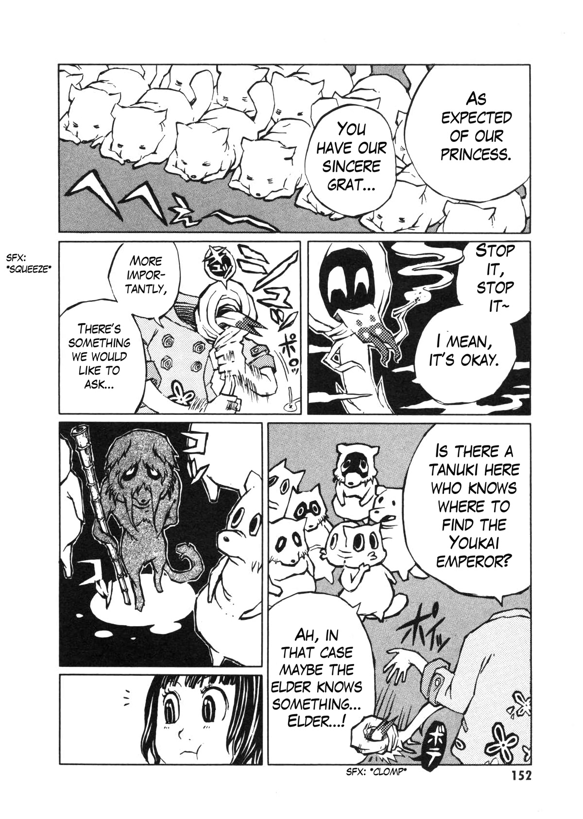 Shoujo Kidan Makora Chapter 3 page 35 - Chapter 3: Tanuki drumming (Part two)
