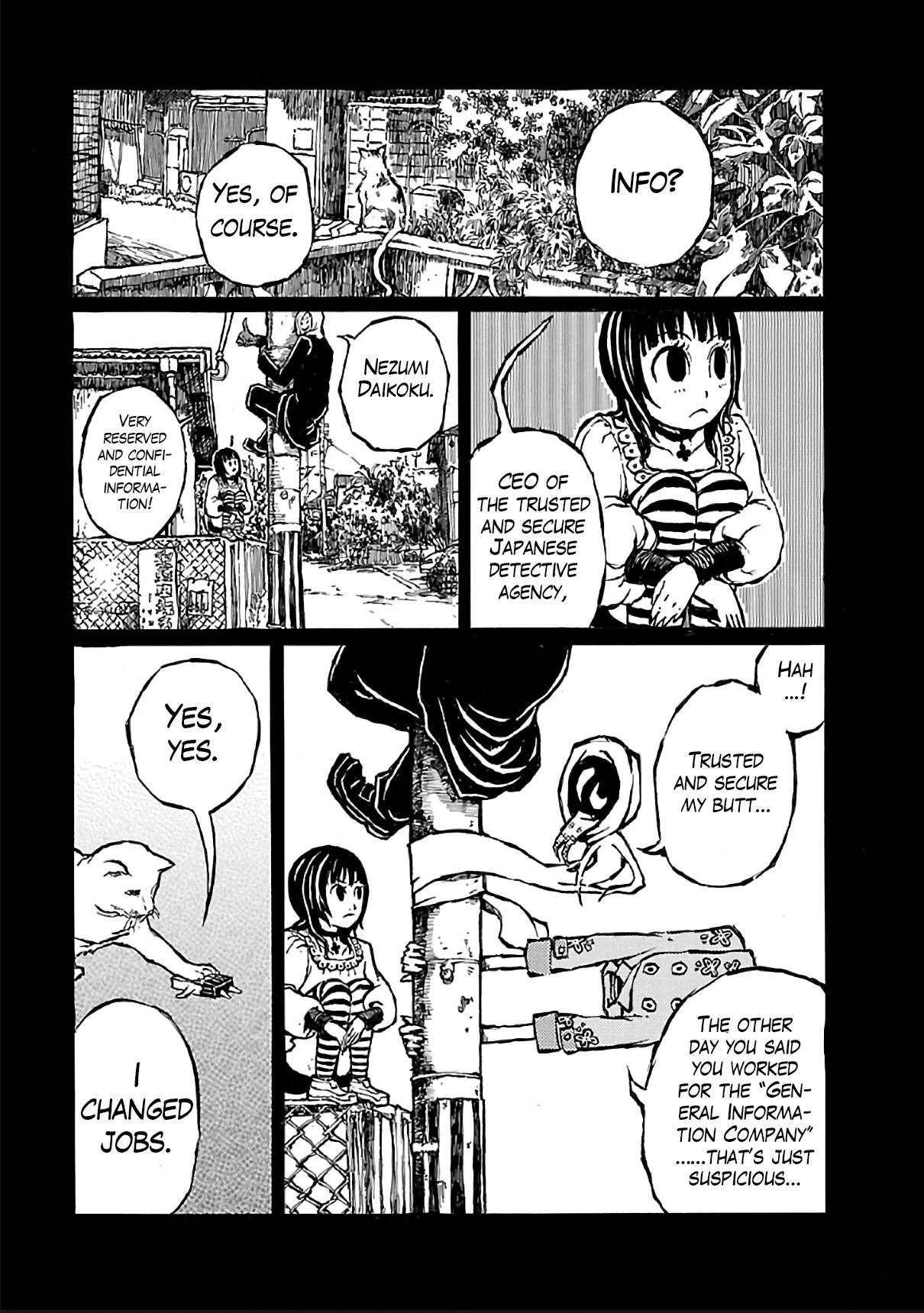 Shoujo Kidan Makora Chapter 4 page 14 - Chapter 4: The cat bridge.