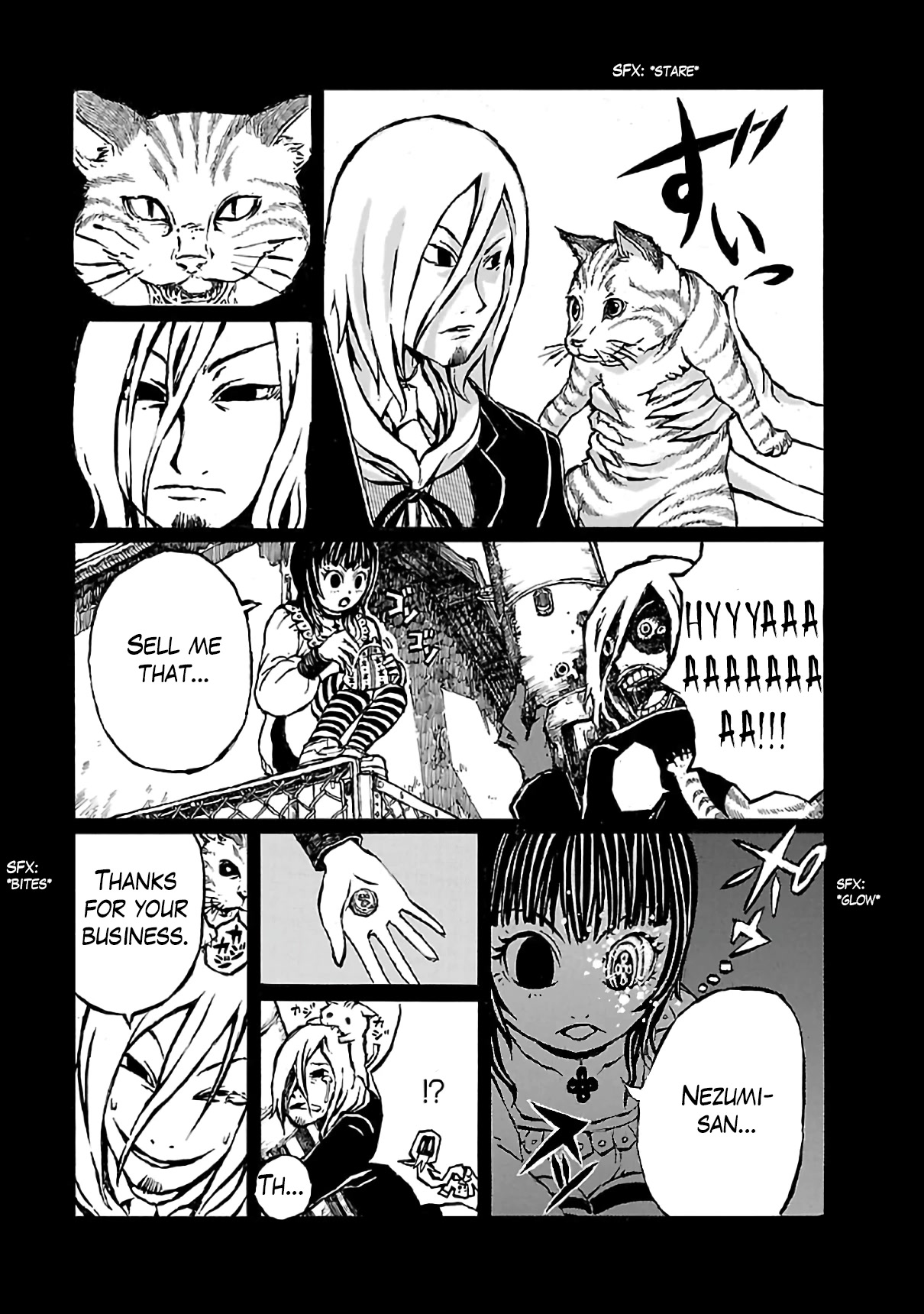 Shoujo Kidan Makora Chapter 4 page 16 - Chapter 4: The cat bridge.