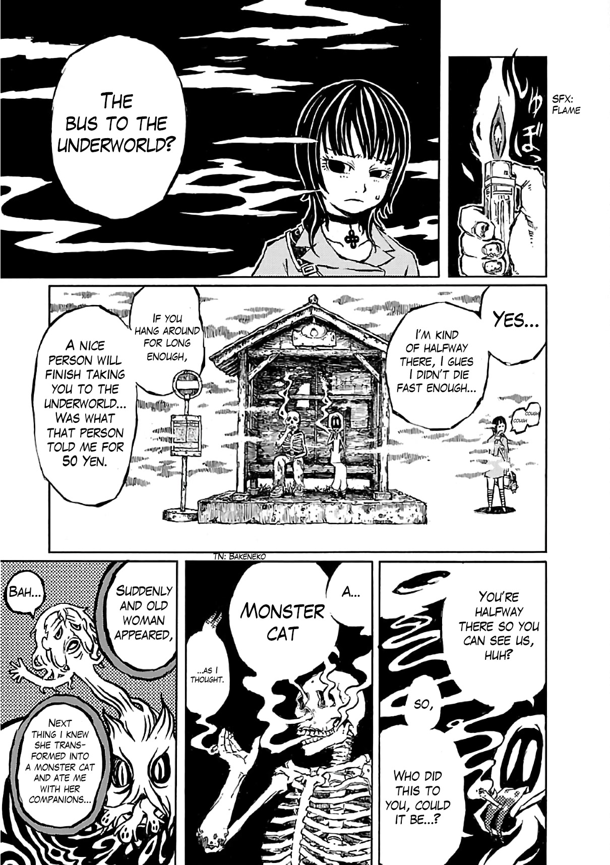 Shoujo Kidan Makora Chapter 4 page 18 - Chapter 4: The cat bridge.