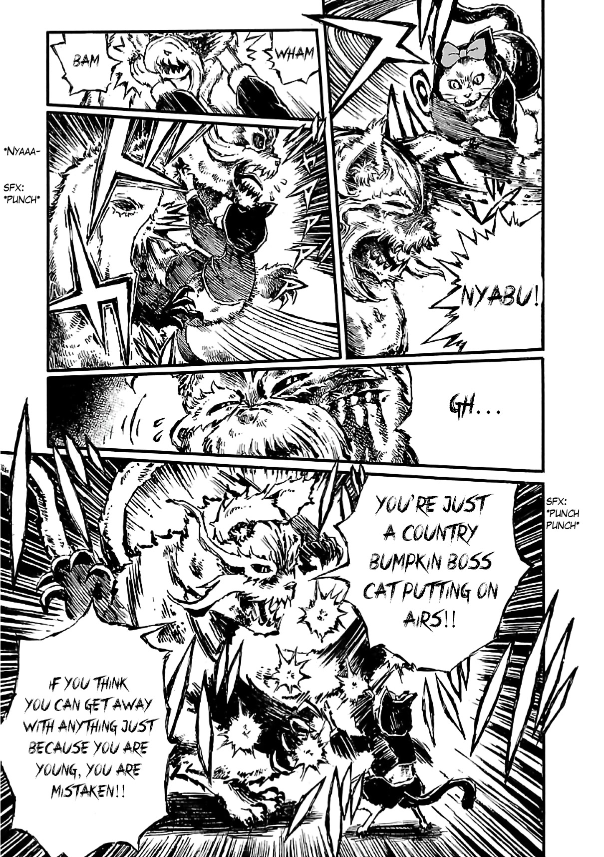 Shoujo Kidan Makora Chapter 4 page 28 - Chapter 4: The cat bridge.
