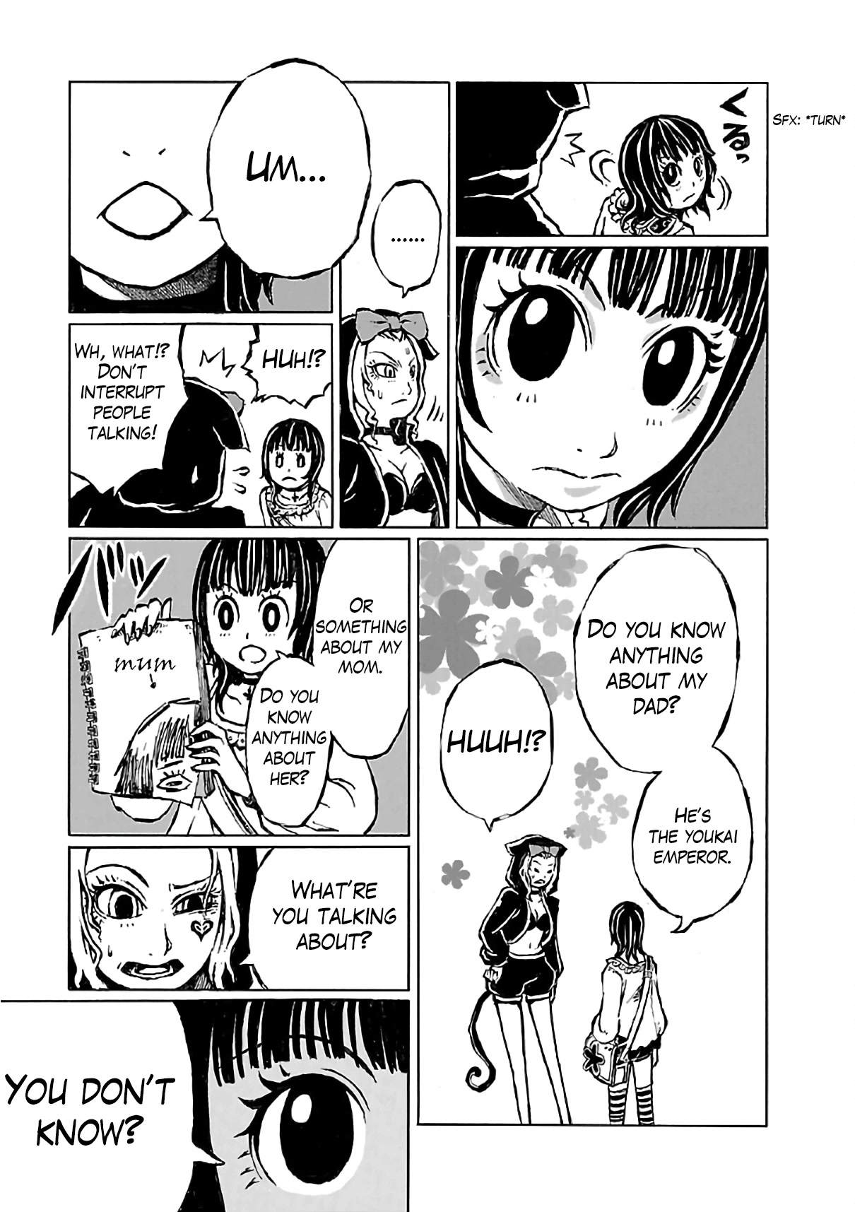Shoujo Kidan Makora Chapter 4 page 34 - Chapter 4: The cat bridge.