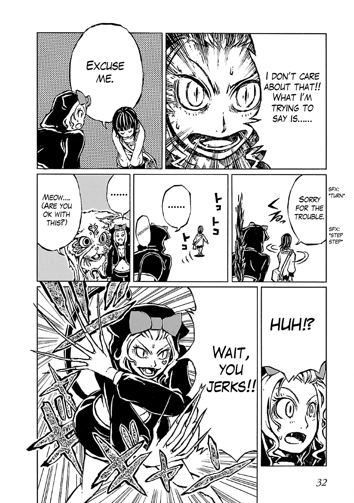 Shoujo Kidan Makora Chapter 4 page 35 - Chapter 4: The cat bridge.
