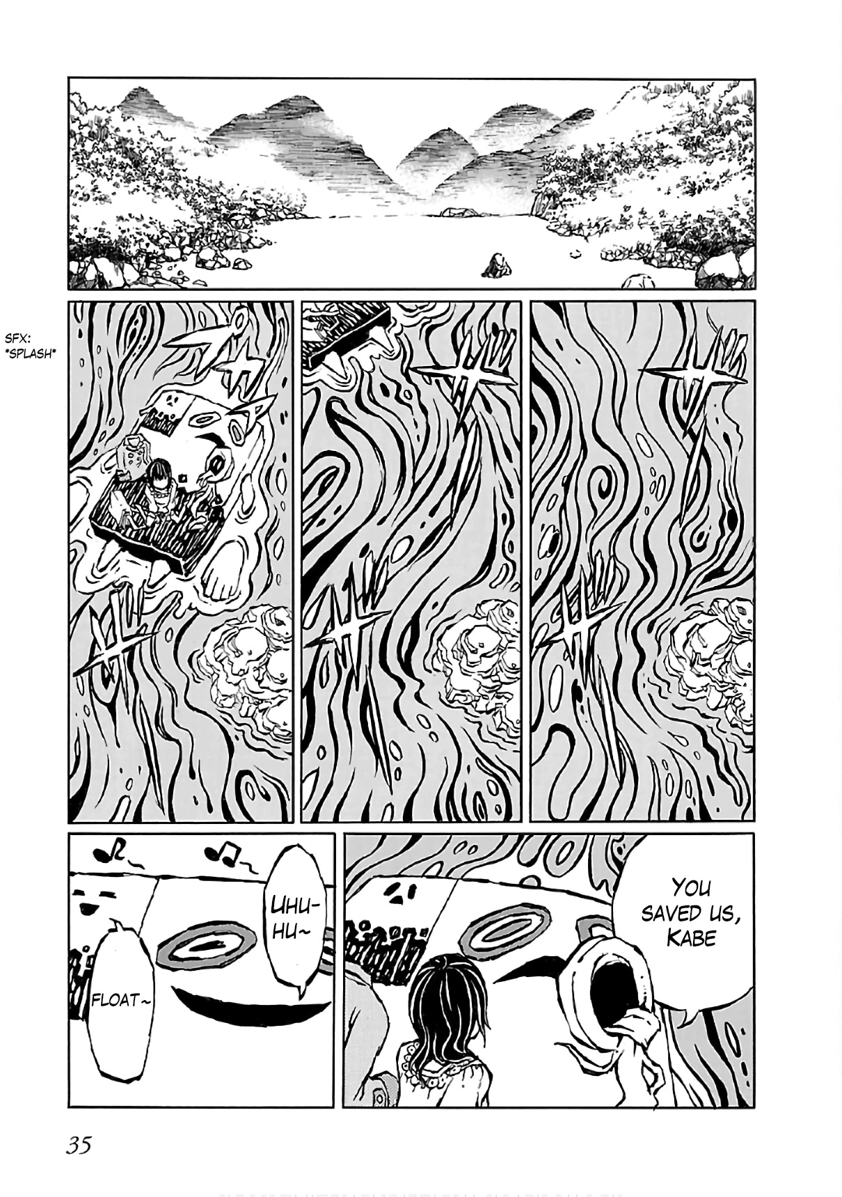 Shoujo Kidan Makora Chapter 4 page 38 - Chapter 4: The cat bridge.