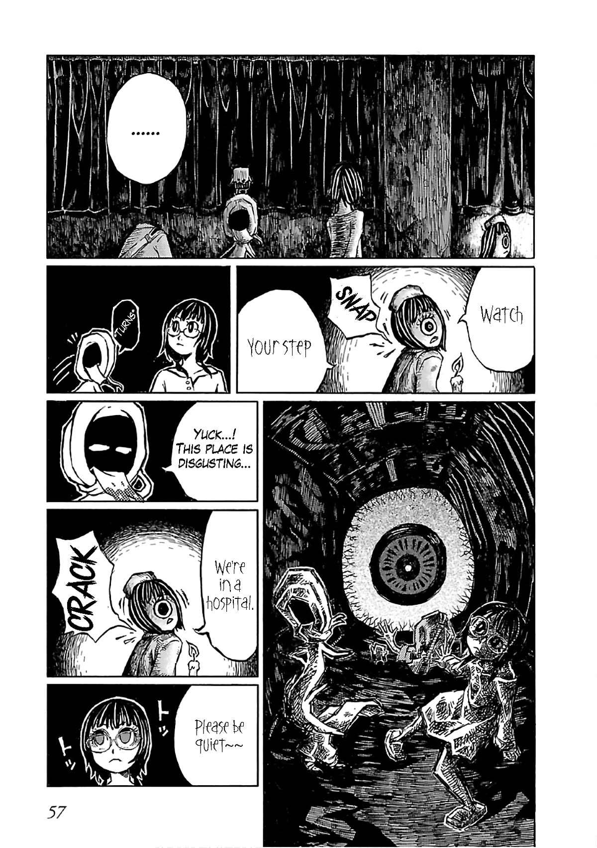 Shoujo Kidan Makora Chapter 5 page 16 - Chapter 5: Eye doctor's office