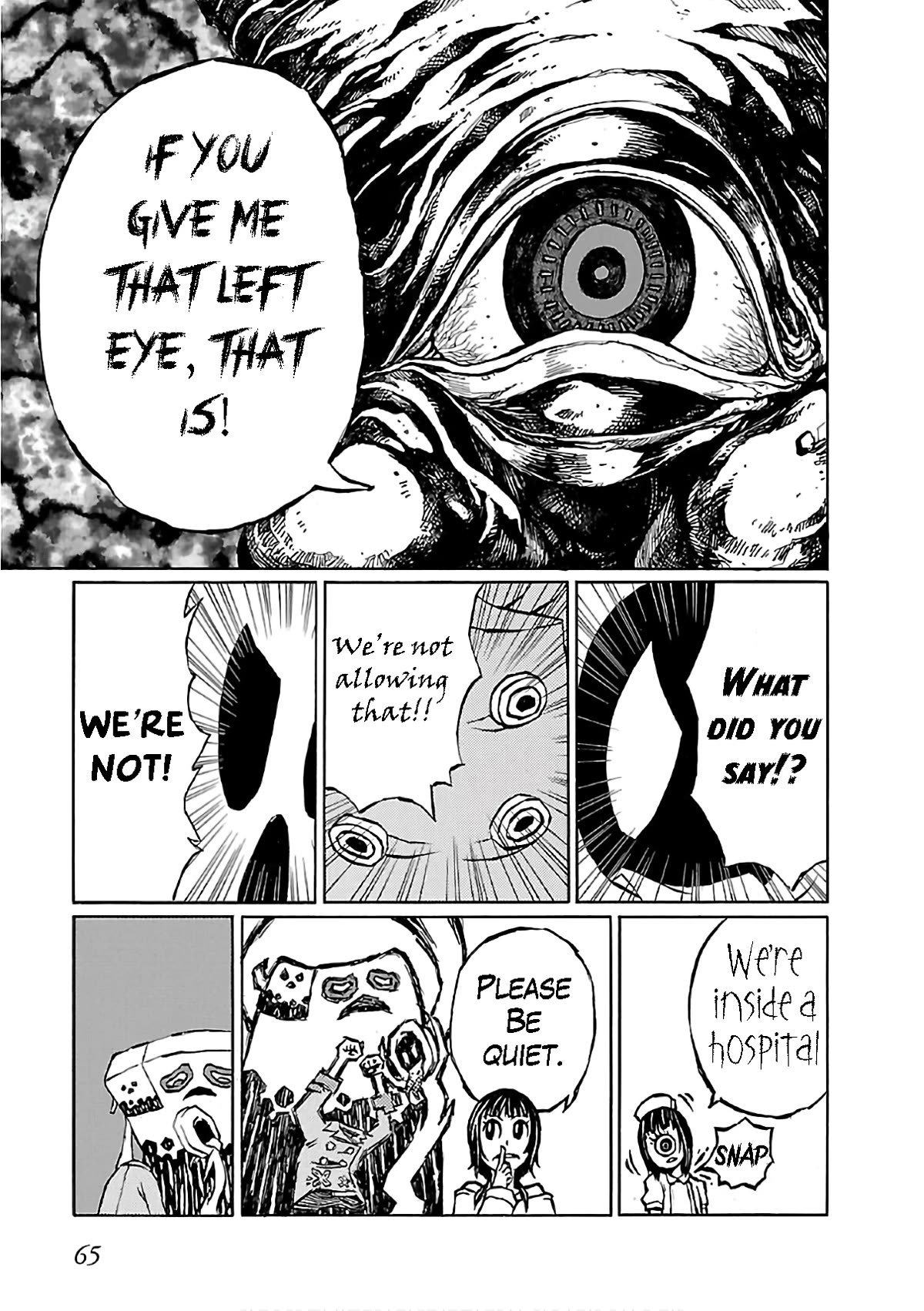 Shoujo Kidan Makora Chapter 5 page 24 - Chapter 5: Eye doctor's office