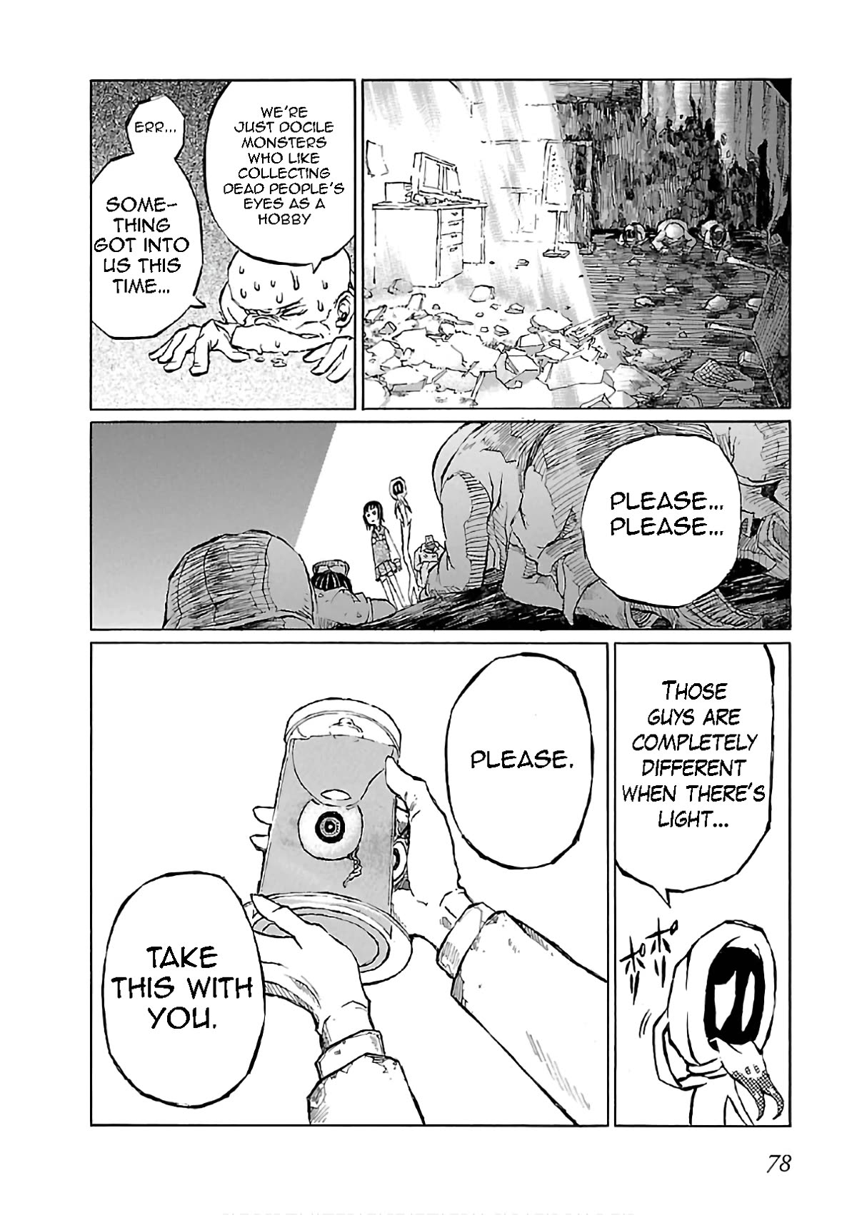 Shoujo Kidan Makora Chapter 5 page 37 - Chapter 5: Eye doctor's office