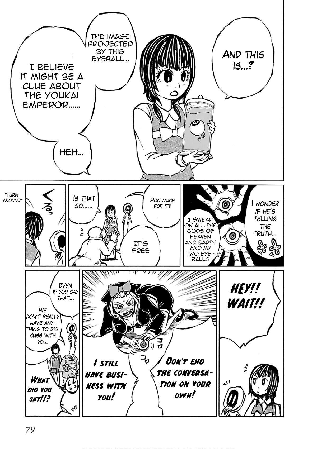 Shoujo Kidan Makora Chapter 5 page 38 - Chapter 5: Eye doctor's office
