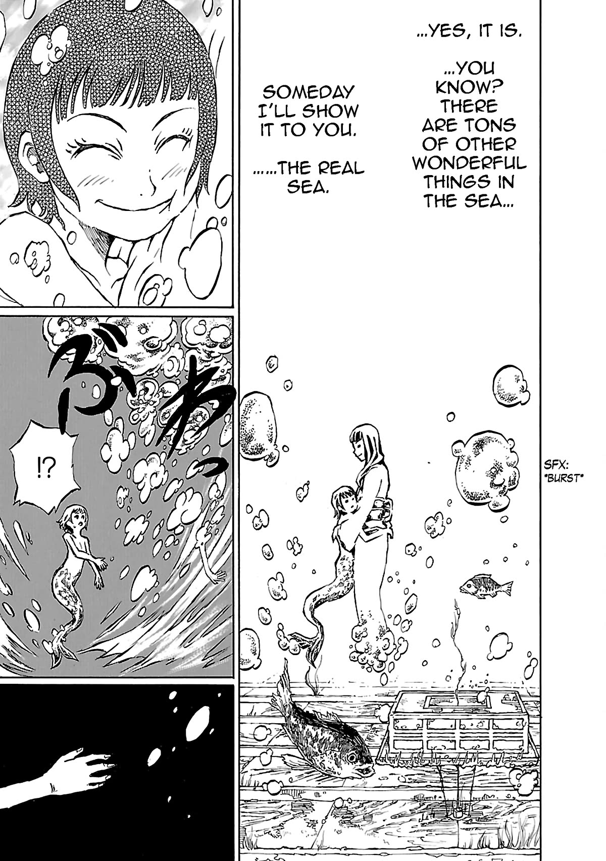 Shoujo Kidan Makora Chapter 6 page 10 - Chapter 6: Seashell cave prison.