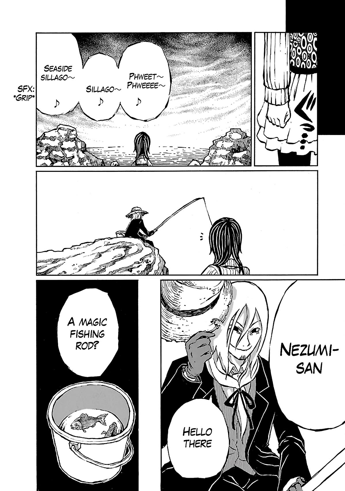 Shoujo Kidan Makora Chapter 6 page 11 - Chapter 6: Seashell cave prison.