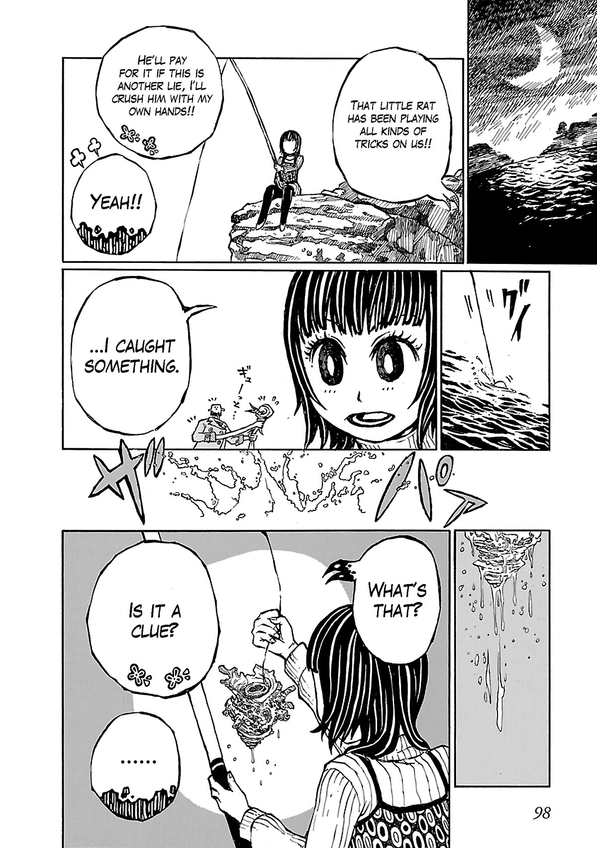 Shoujo Kidan Makora Chapter 6 page 15 - Chapter 6: Seashell cave prison.