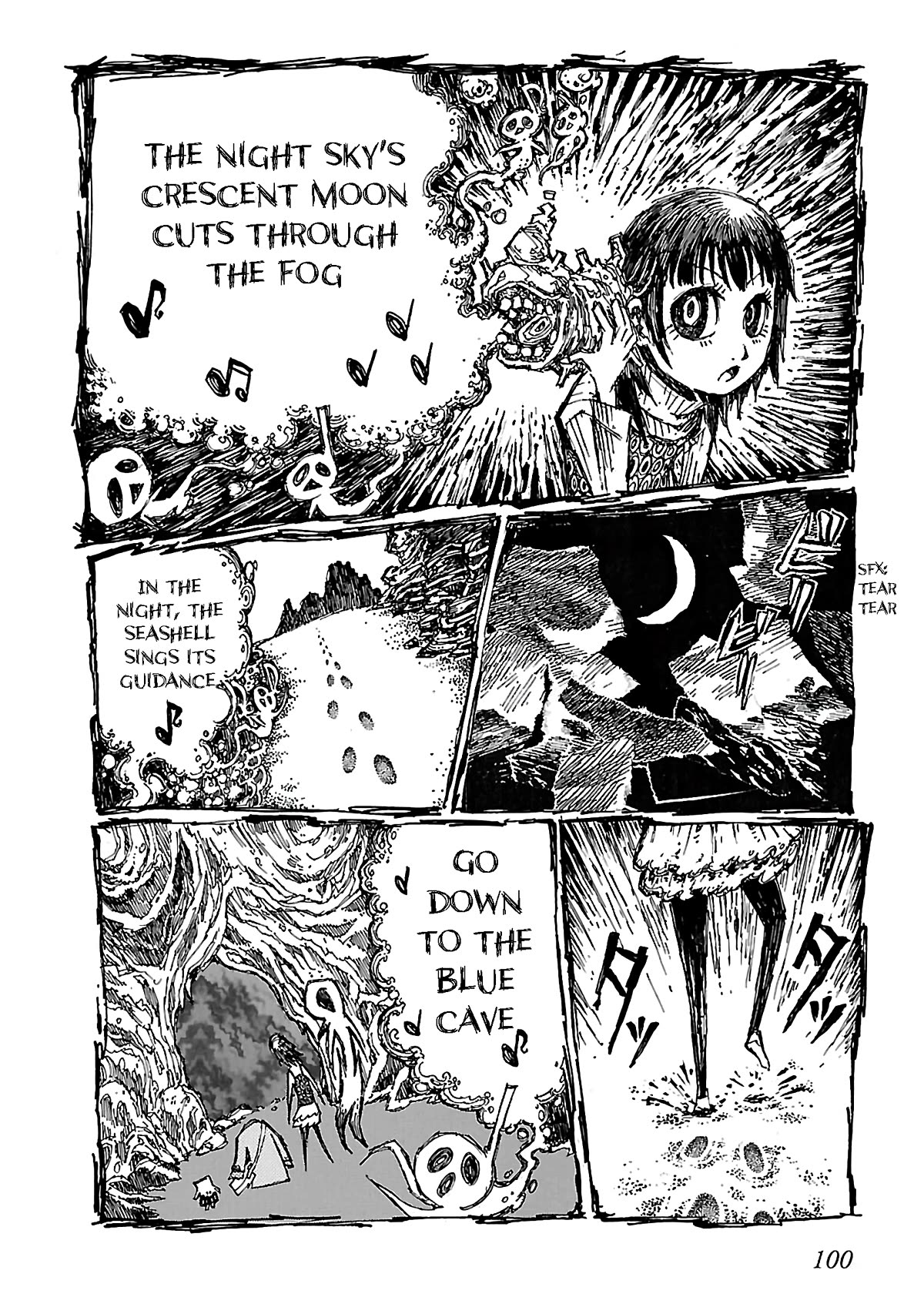 Shoujo Kidan Makora Chapter 6 page 17 - Chapter 6: Seashell cave prison.