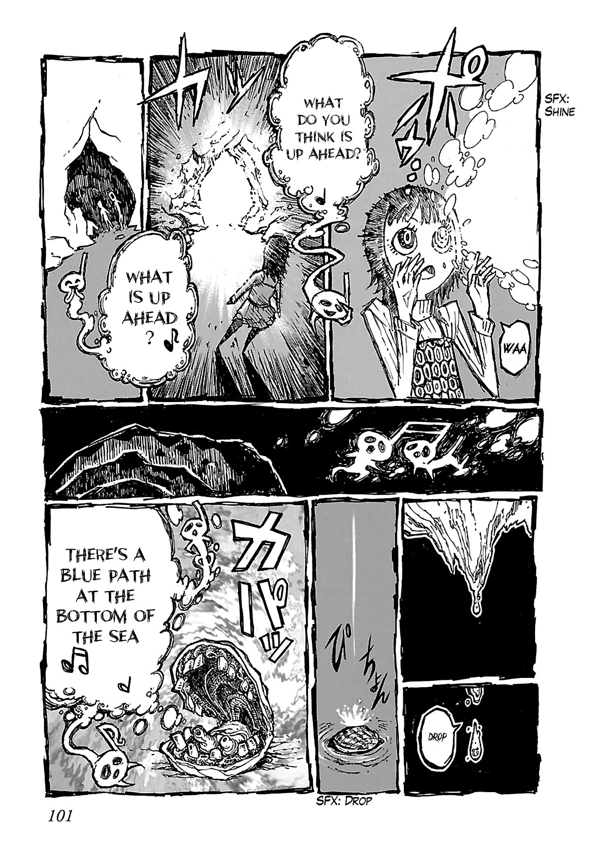 Shoujo Kidan Makora Chapter 6 page 18 - Chapter 6: Seashell cave prison.
